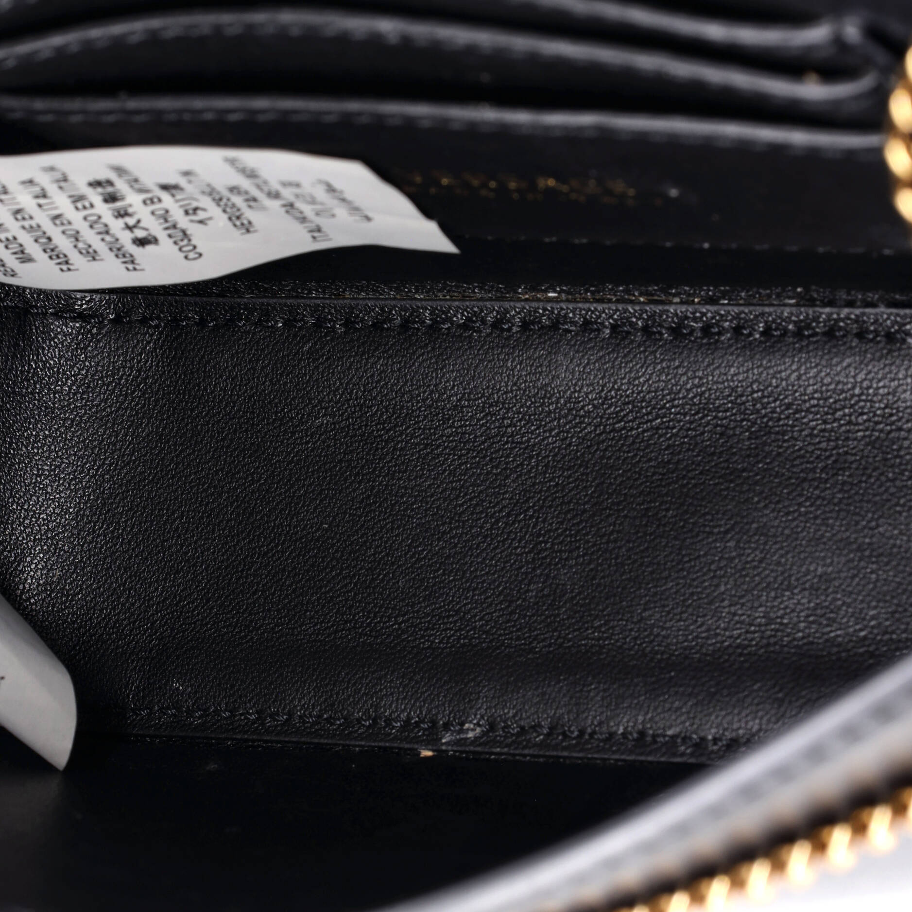 Virtus Clutch on Chain Leather - Image 5