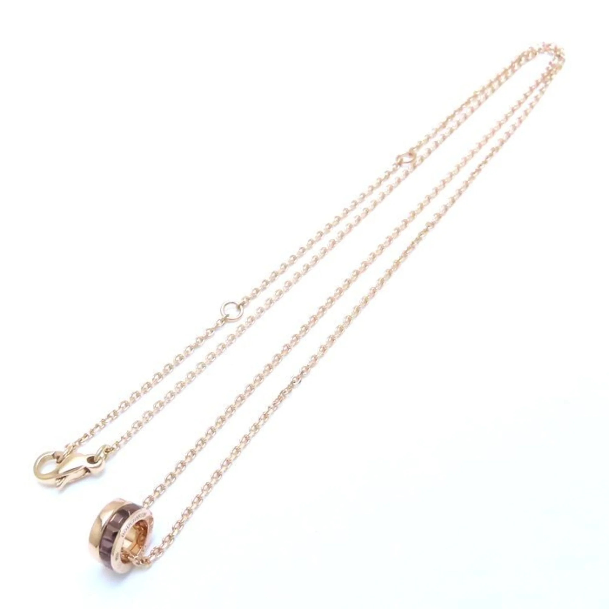 Quatre Classic Pendant Necklace 18K Rose Gold and 18K Yellow Gold Mini - Image 4