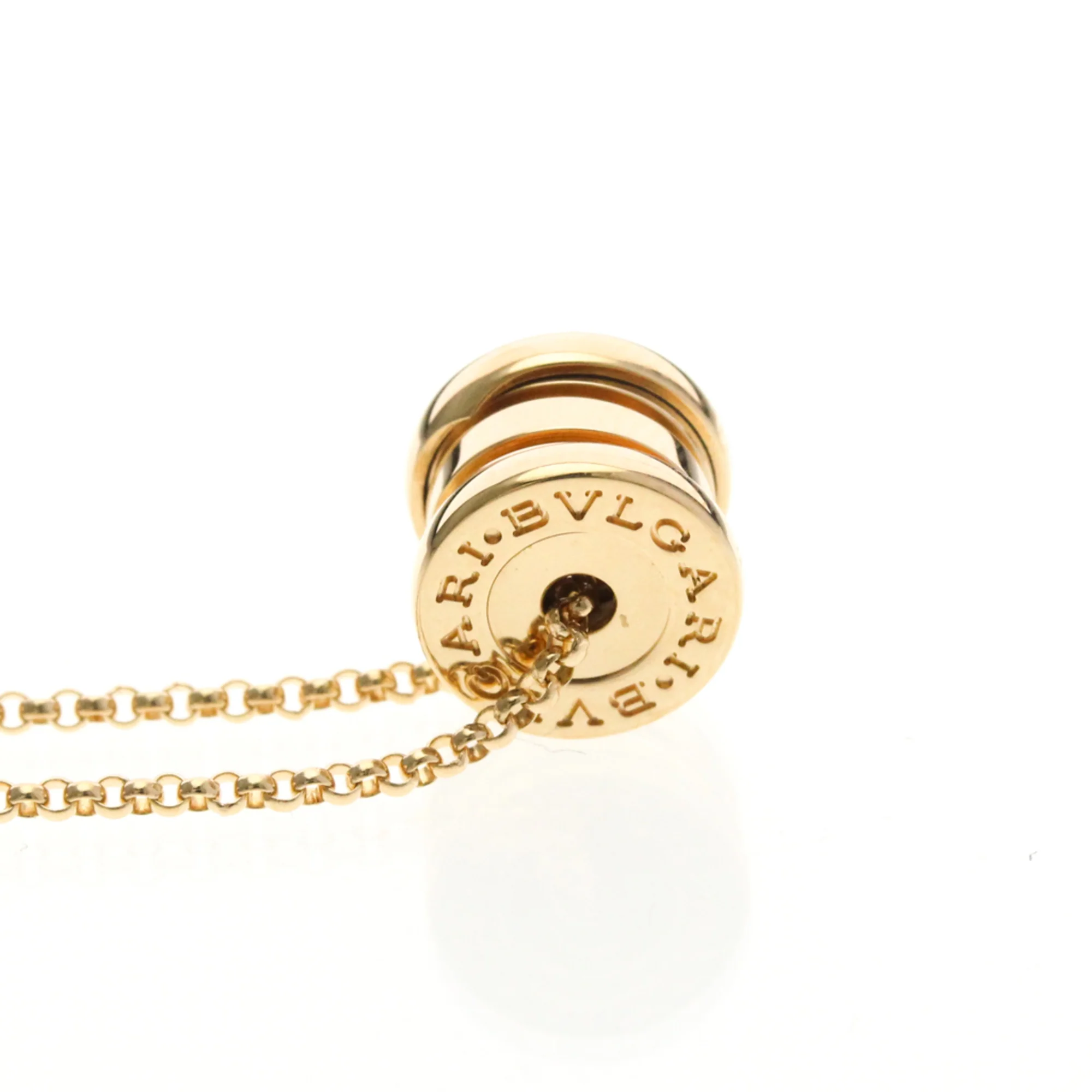 B.Zero1 Pendant Necklace 18K Rose Gold - Image 3