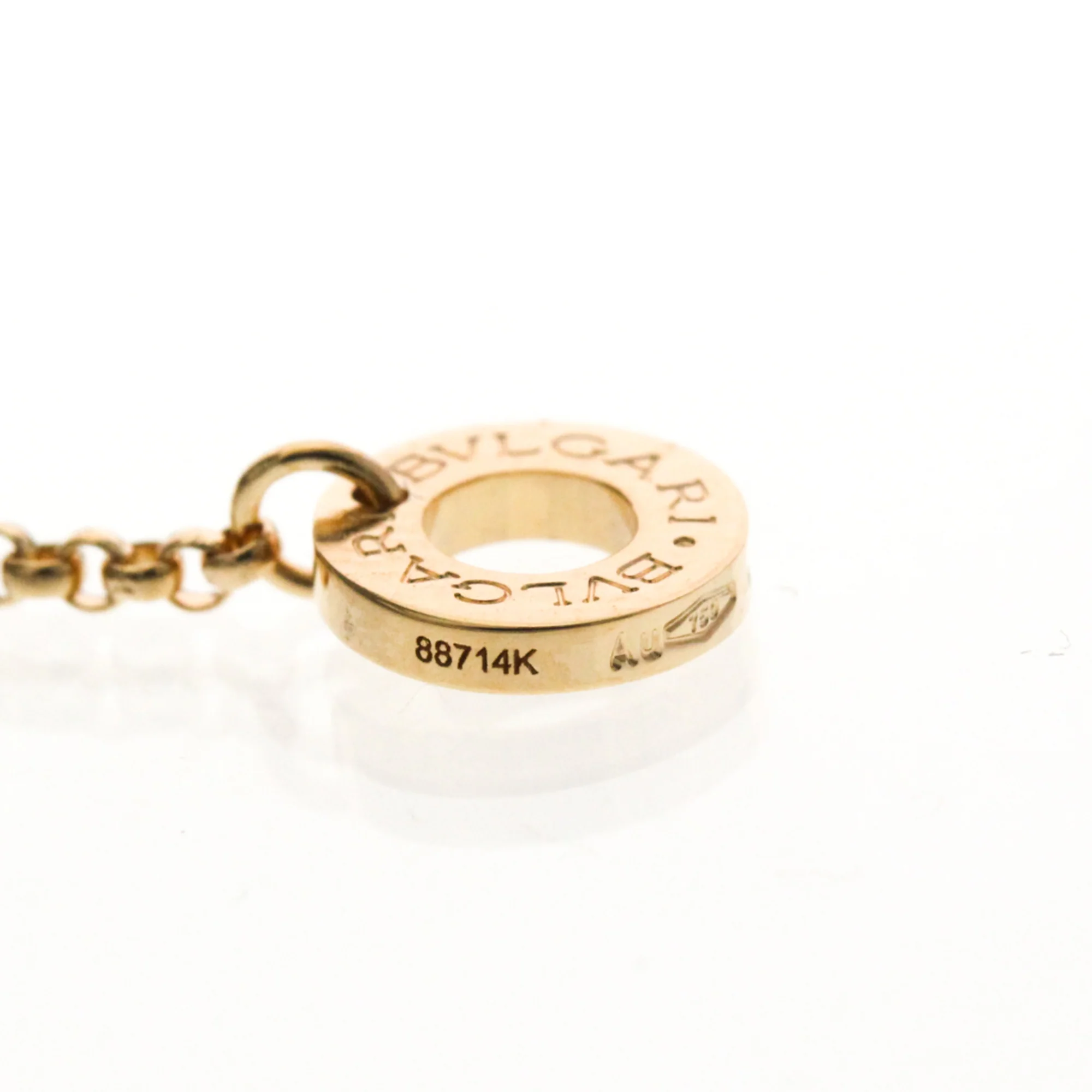 B.Zero1 Pendant Necklace 18K Rose Gold - Image 8