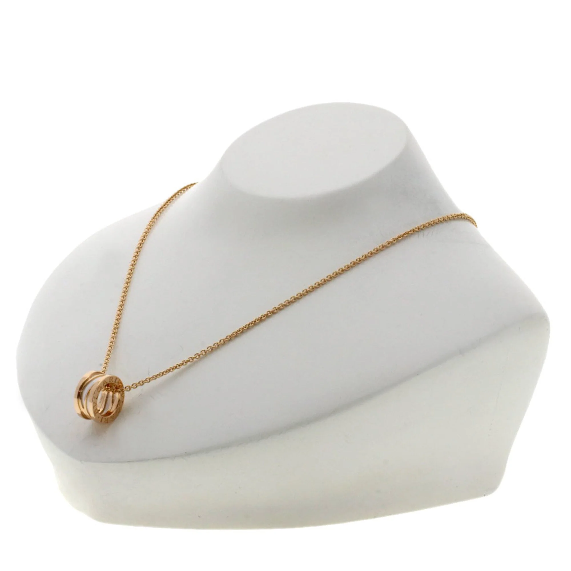 B.Zero1 Pendant Necklace 18K Rose Gold - Image 5