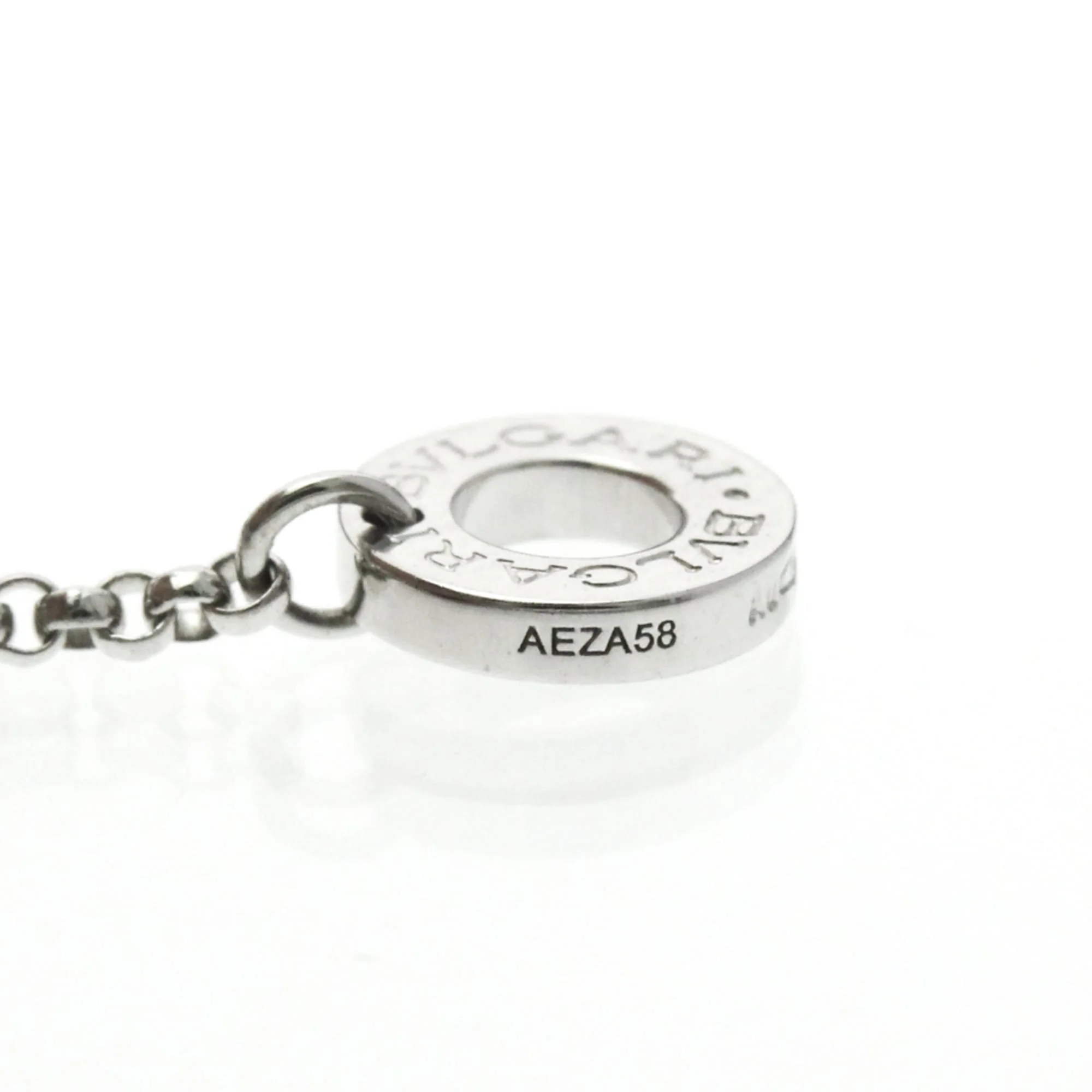 B.Zero1 Pendant Necklace 18K White Gold - Image 8