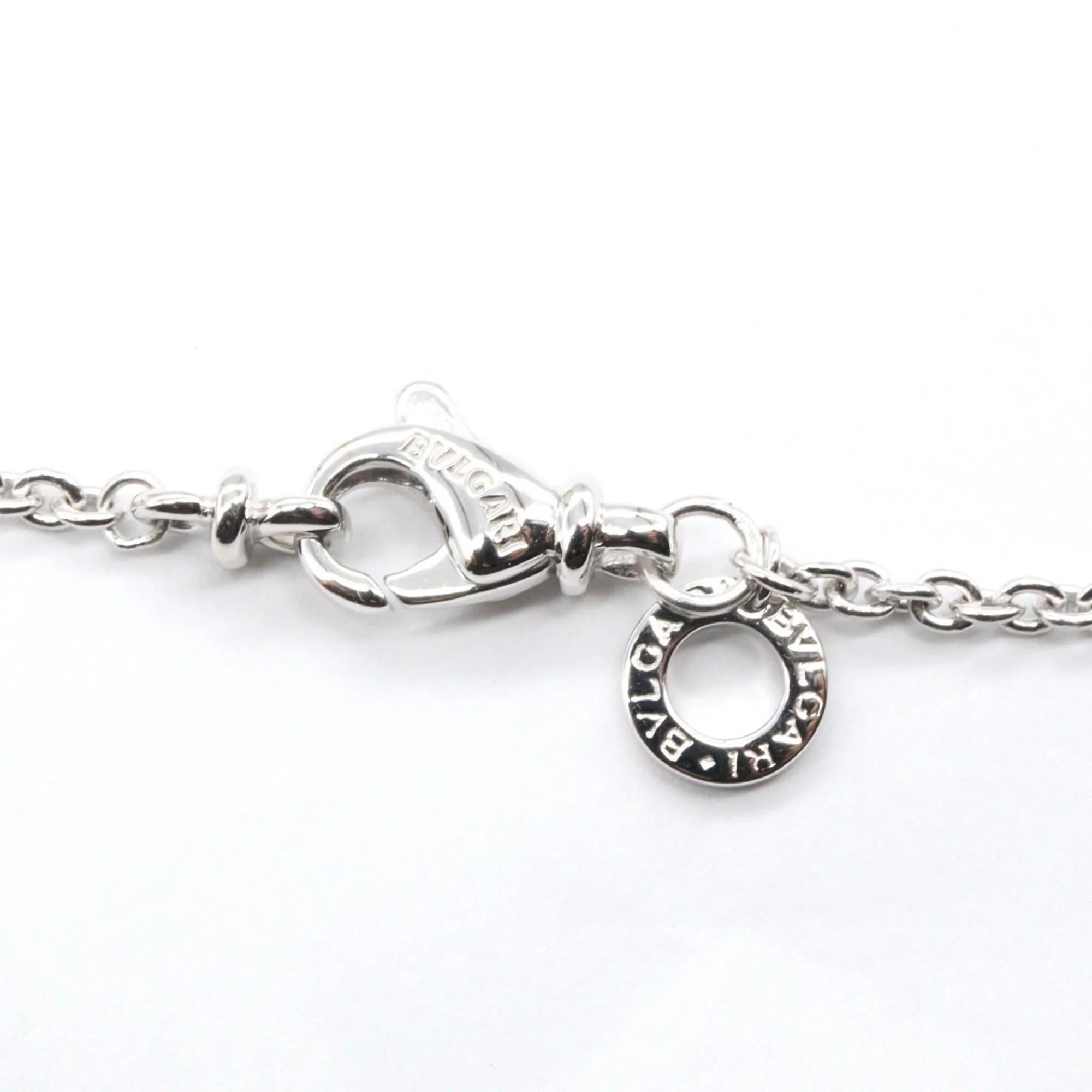 B.Zero1 Pendant Necklace 18K White Gold - Image 3
