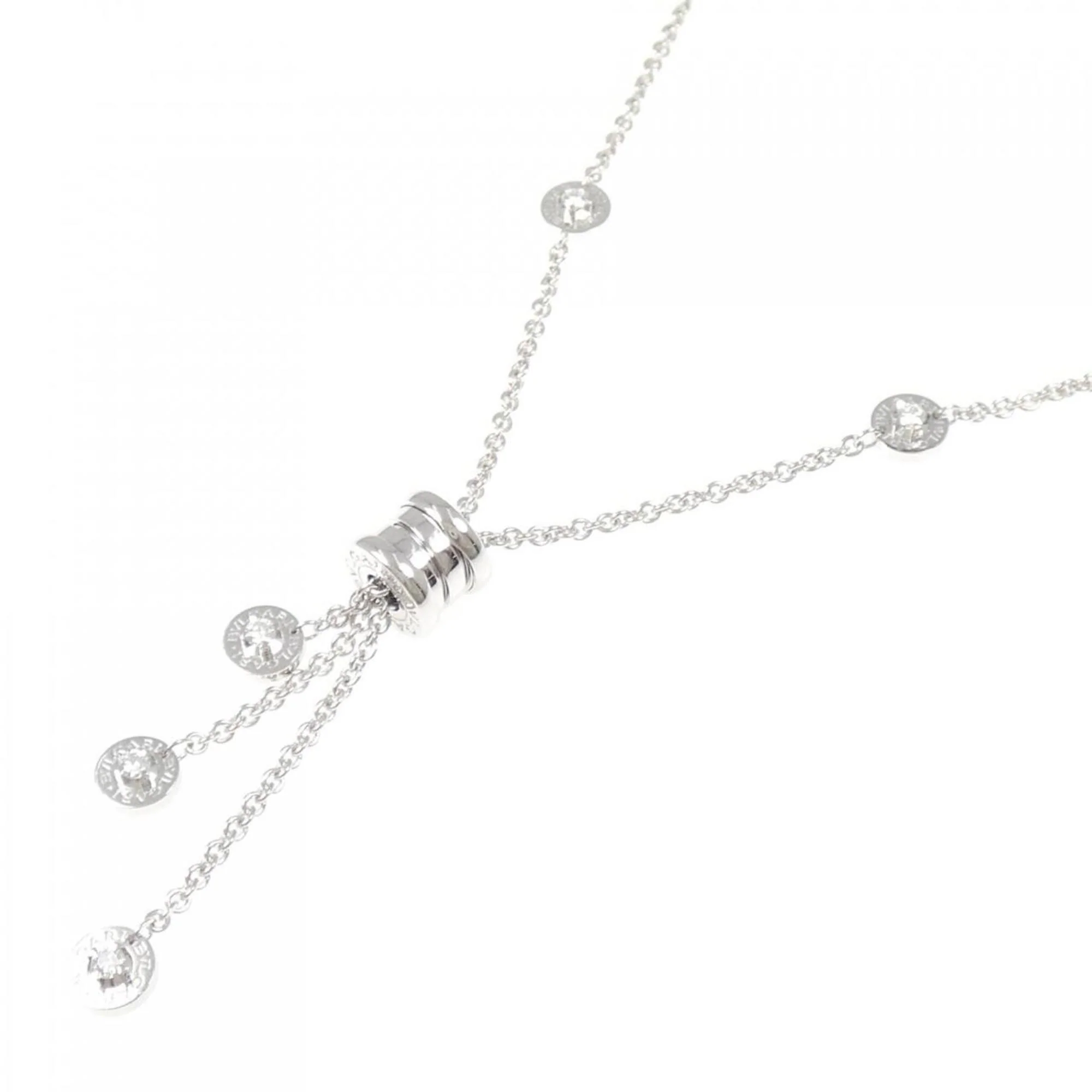 B.Zero1 Pendant Necklace 18K White Gold - Image 2