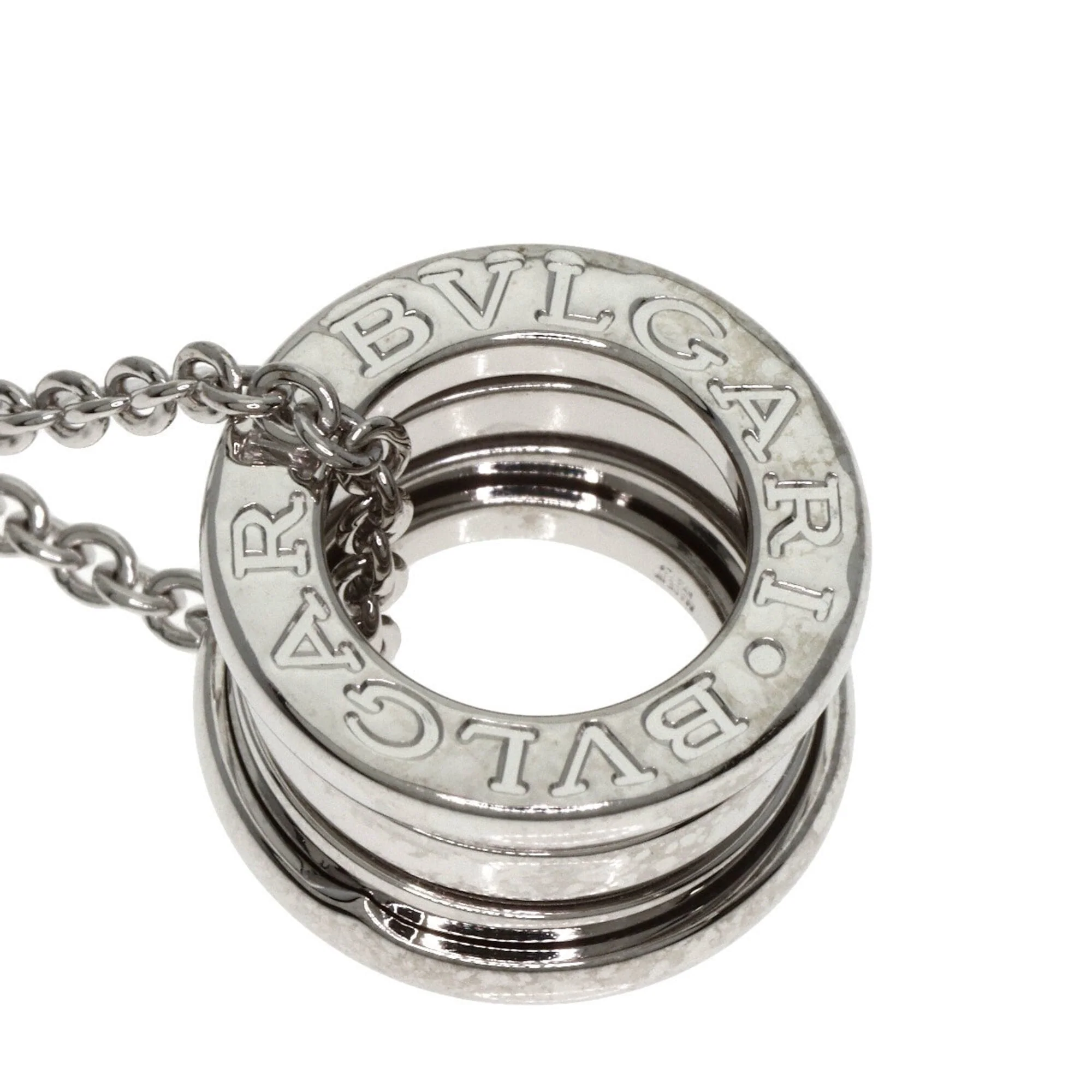 B.Zero1 Pendant Necklace 18K White Gold - Image 7