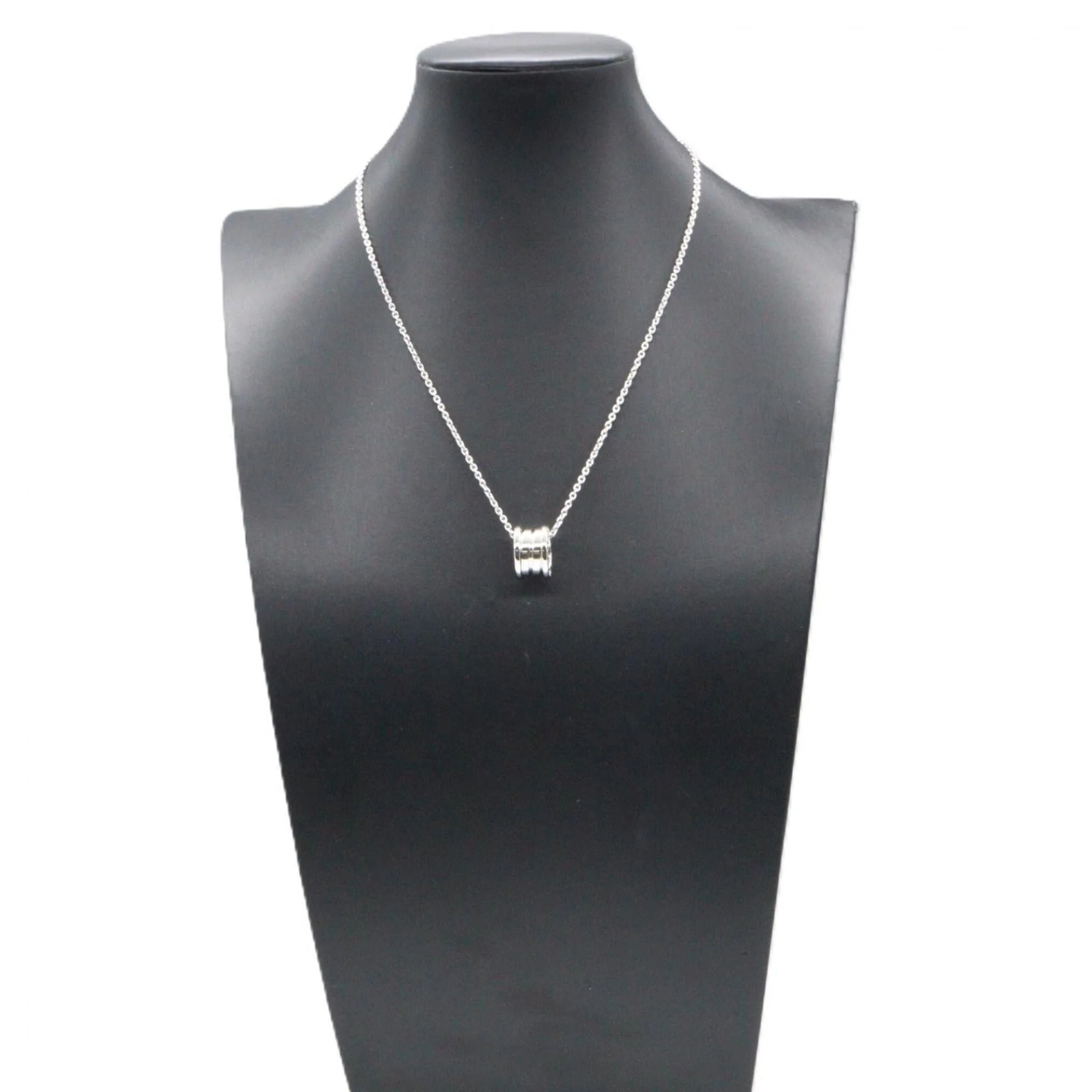 B.Zero1 Pendant Necklace 18K White Gold - Image 6