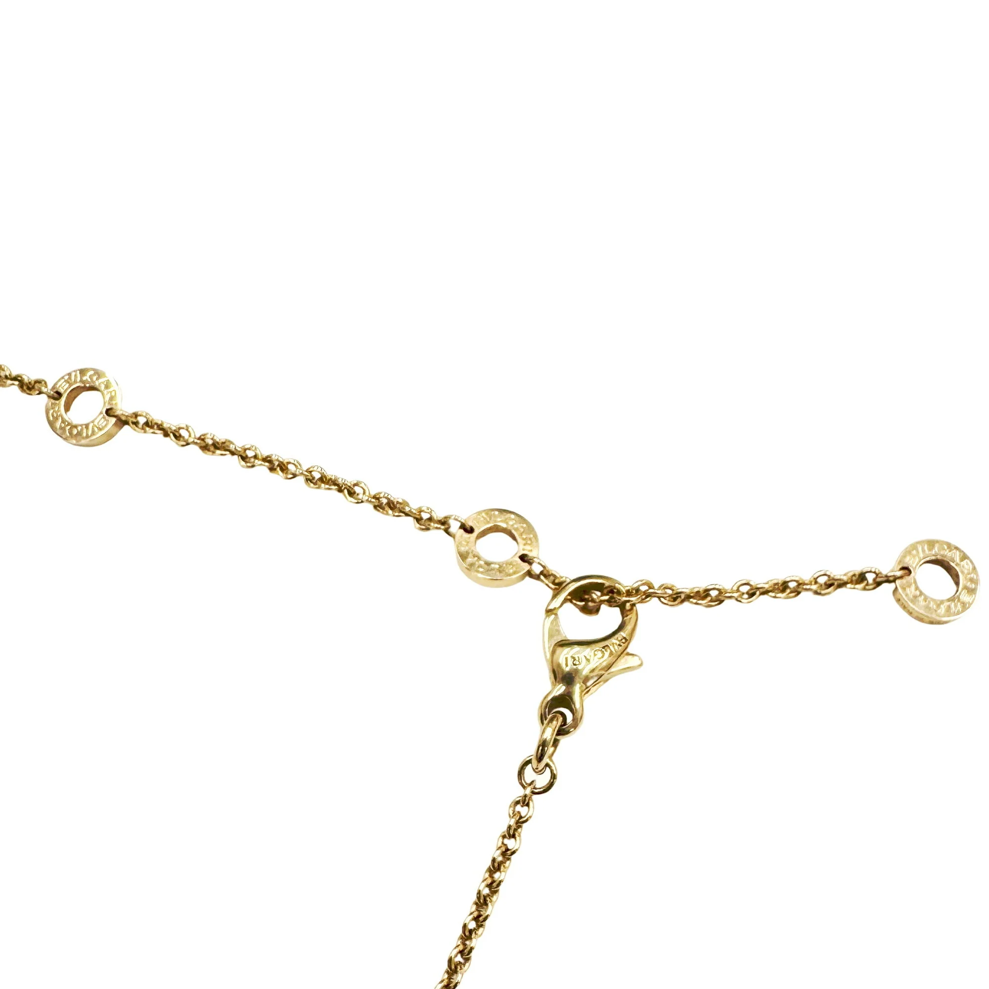 B.Zero1 Pendant Necklace 18K Yellow Gold - Image 6