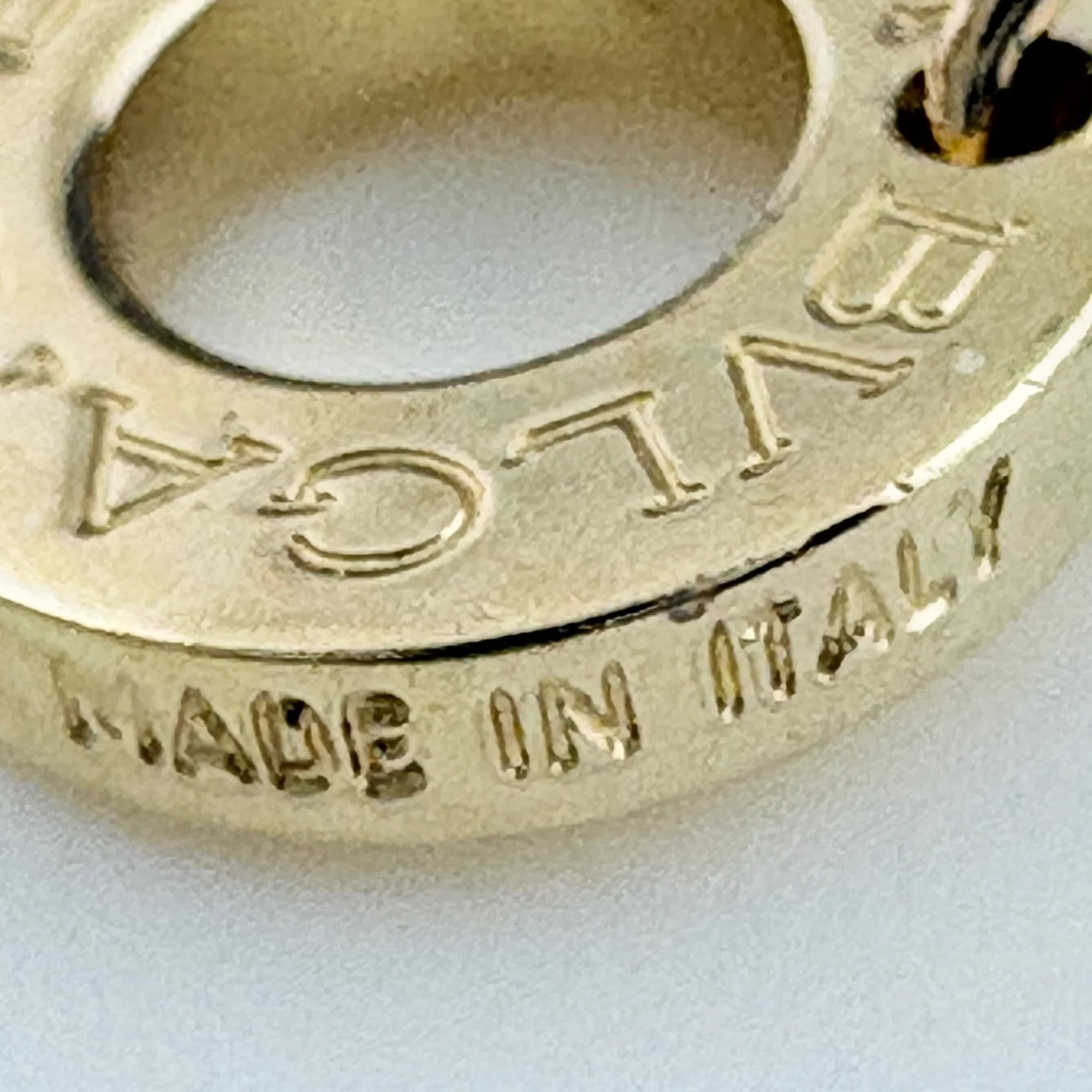 B.Zero1 Pendant Necklace 18K Yellow Gold - Image 9