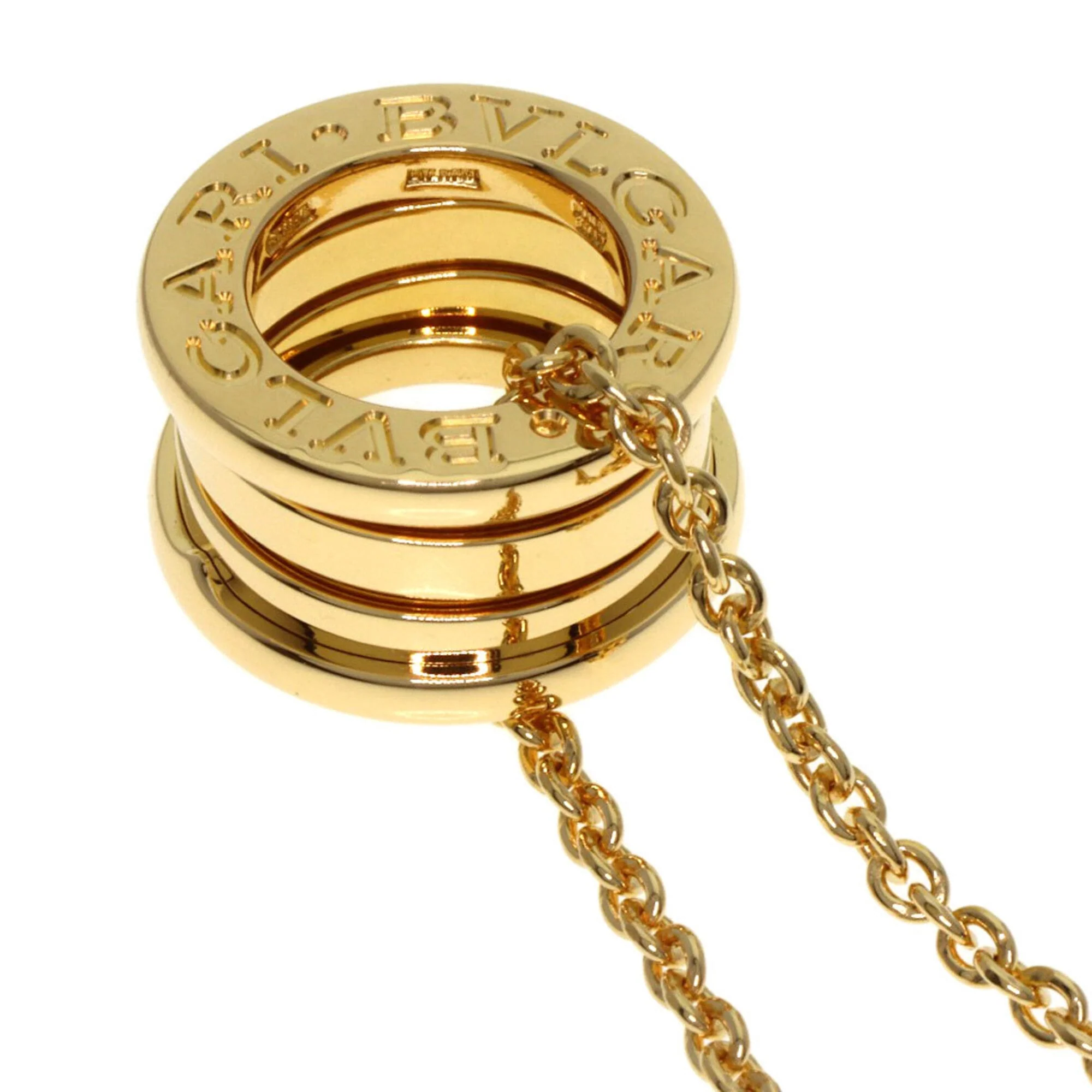 B.Zero1 Pendant Necklace 18K Yellow Gold - Image 2