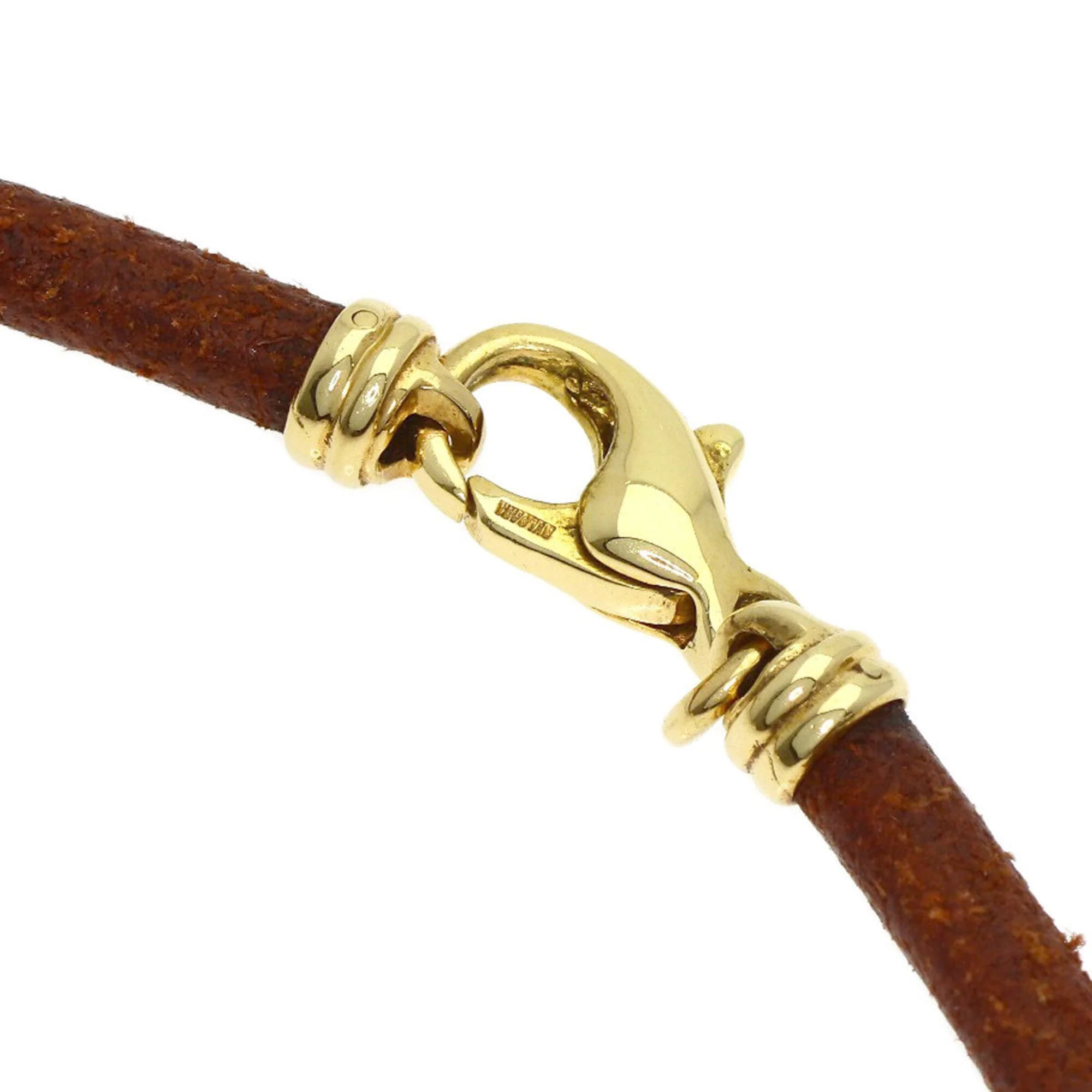 Cross Choker Necklace 18K Yellow Gold - Image 3