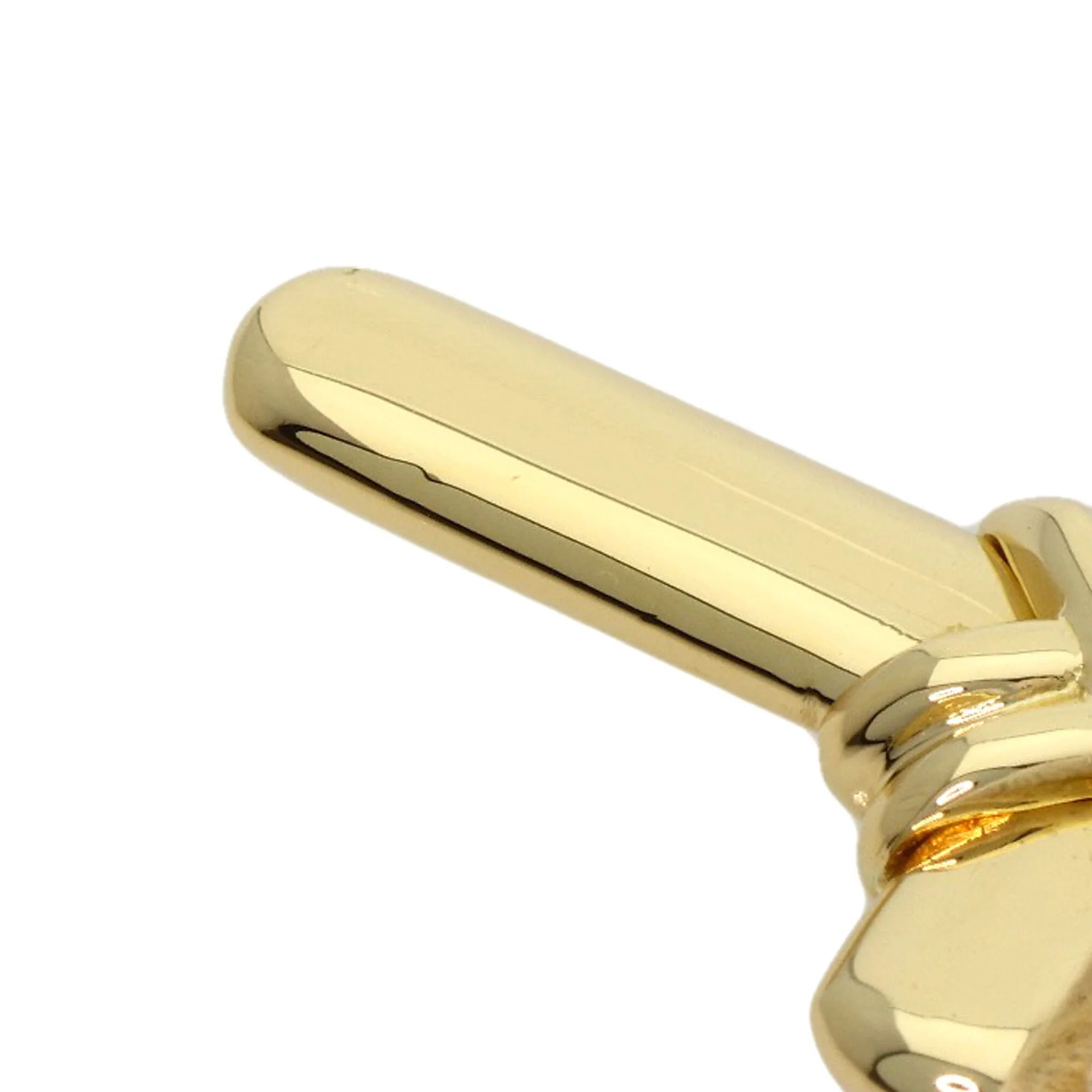 Cross Choker Necklace 18K Yellow Gold - Image 9