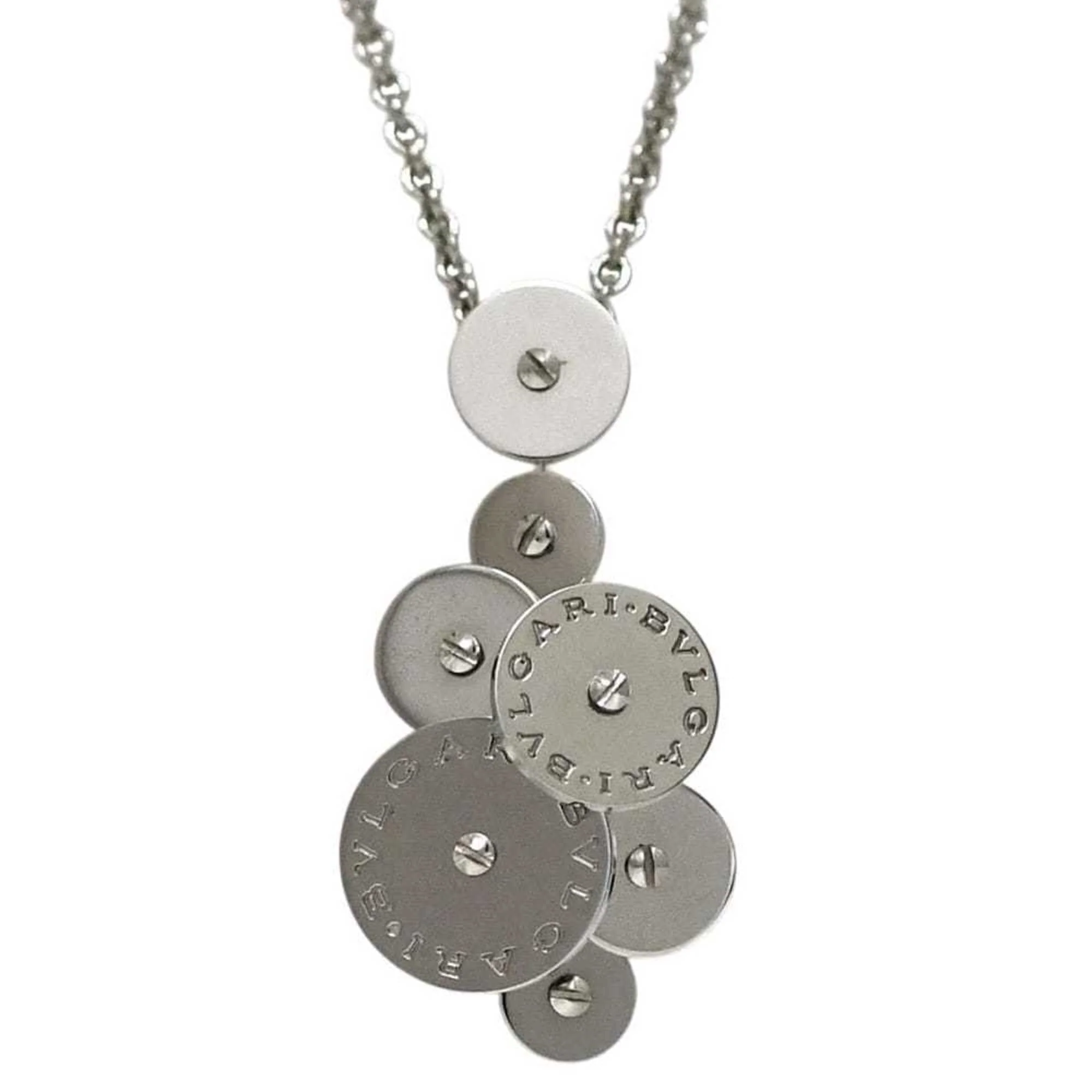 Cycladi Pendant Necklace 18K White Gold - Image 2