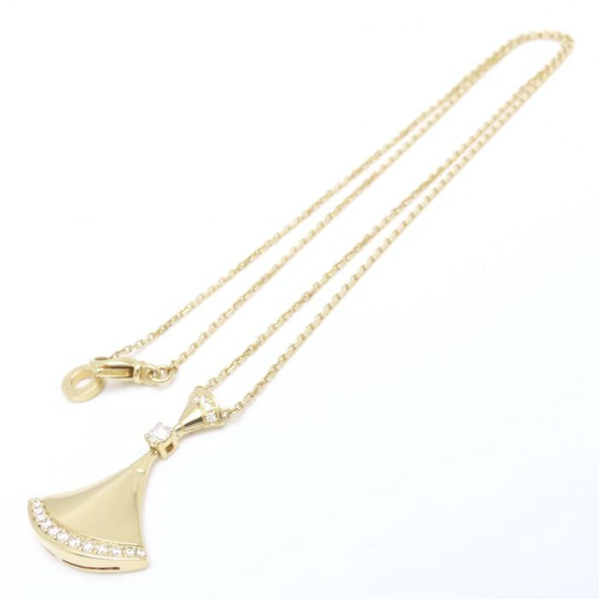 Diva Dream Pendant Necklace 18K Yellow Gold with Diamond - Image 4