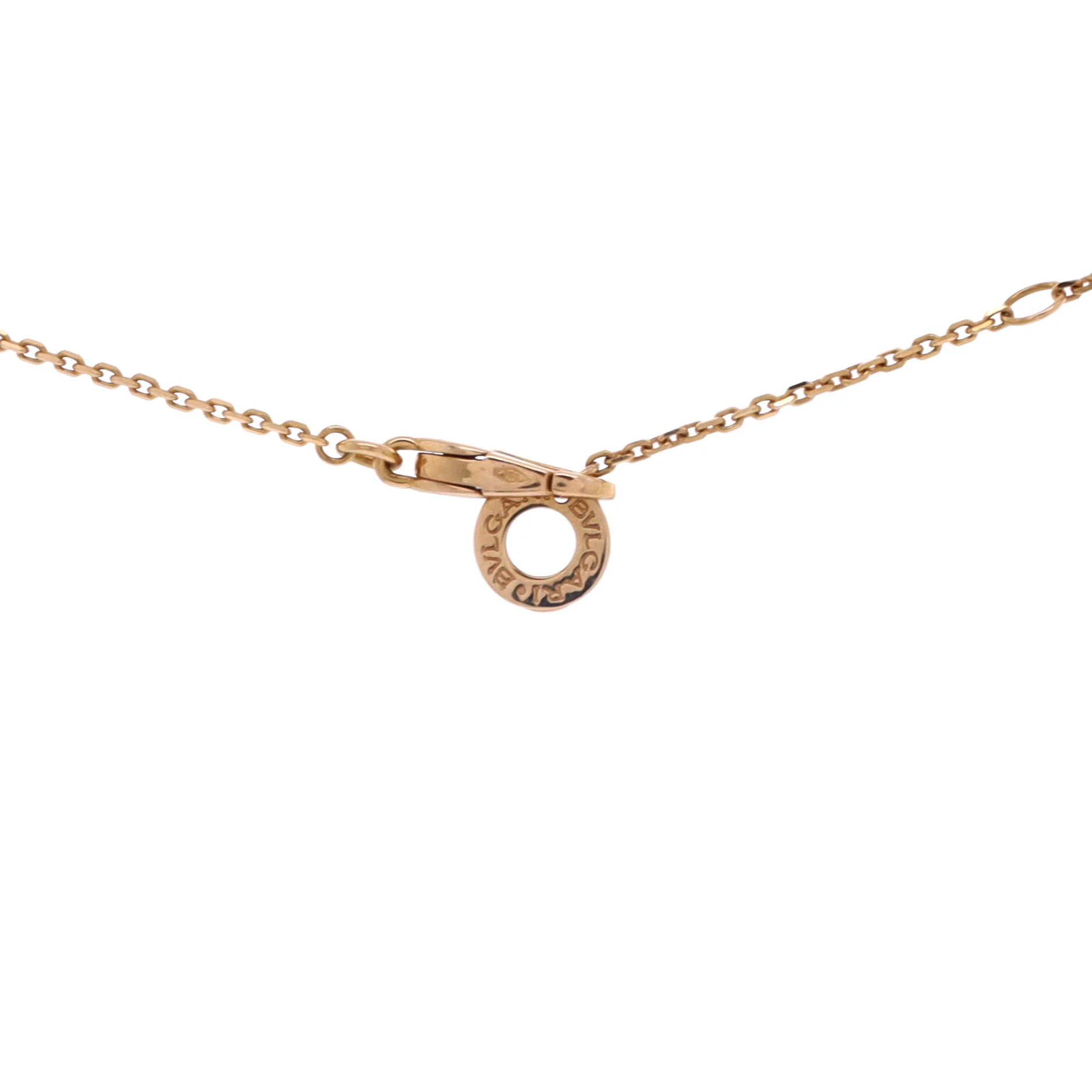 Divas' Dream Pendant Necklace 18K Rose Gold with Lapis Lazuli and Diamond Small - Image 4