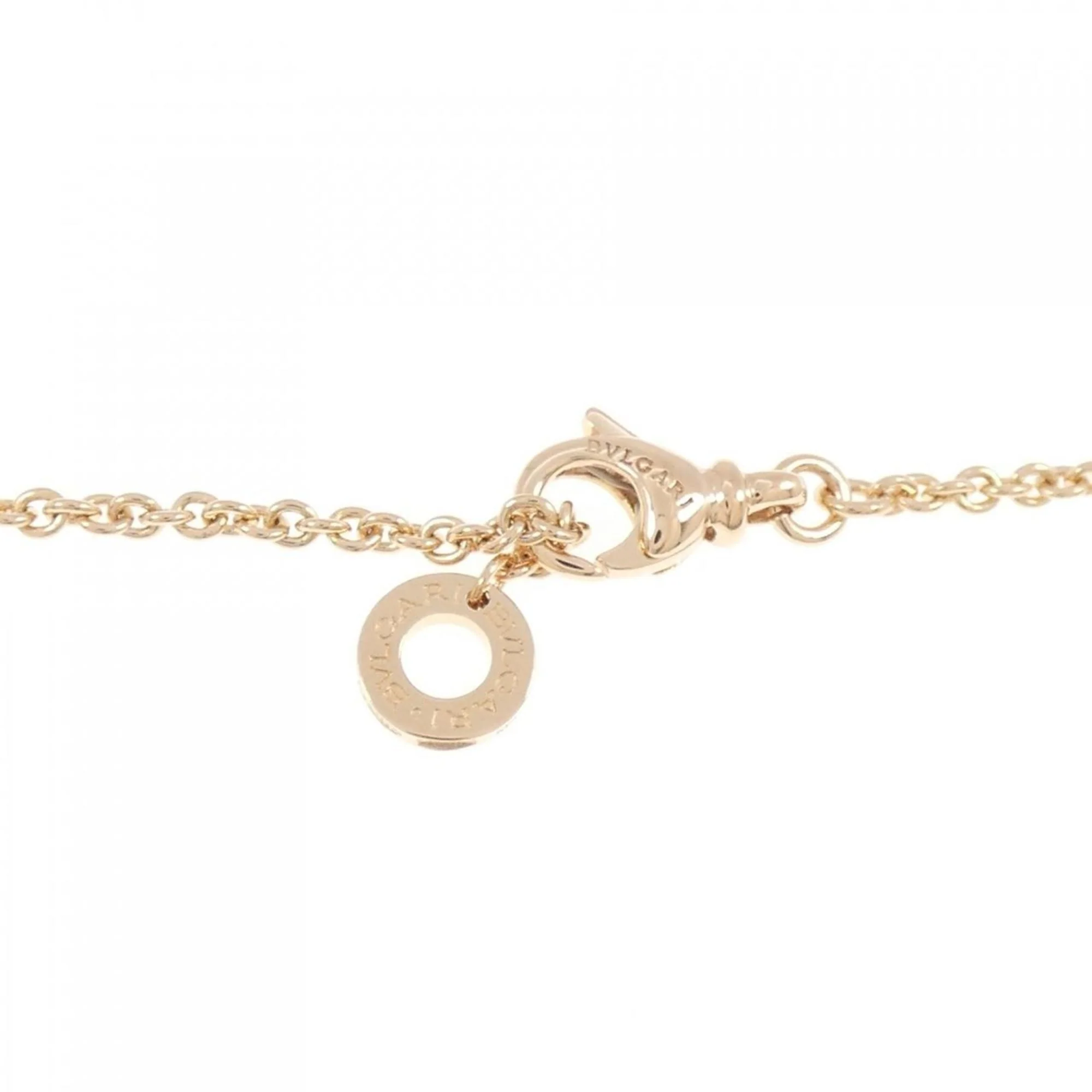 Diva's Dream Pendant Necklace 18K Rose Gold with Mother of Pearl and Onyx - Image 5