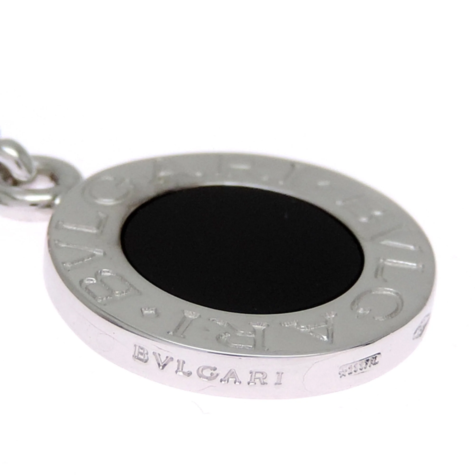 Necklace 18K White Gold with Onyx - Image 4