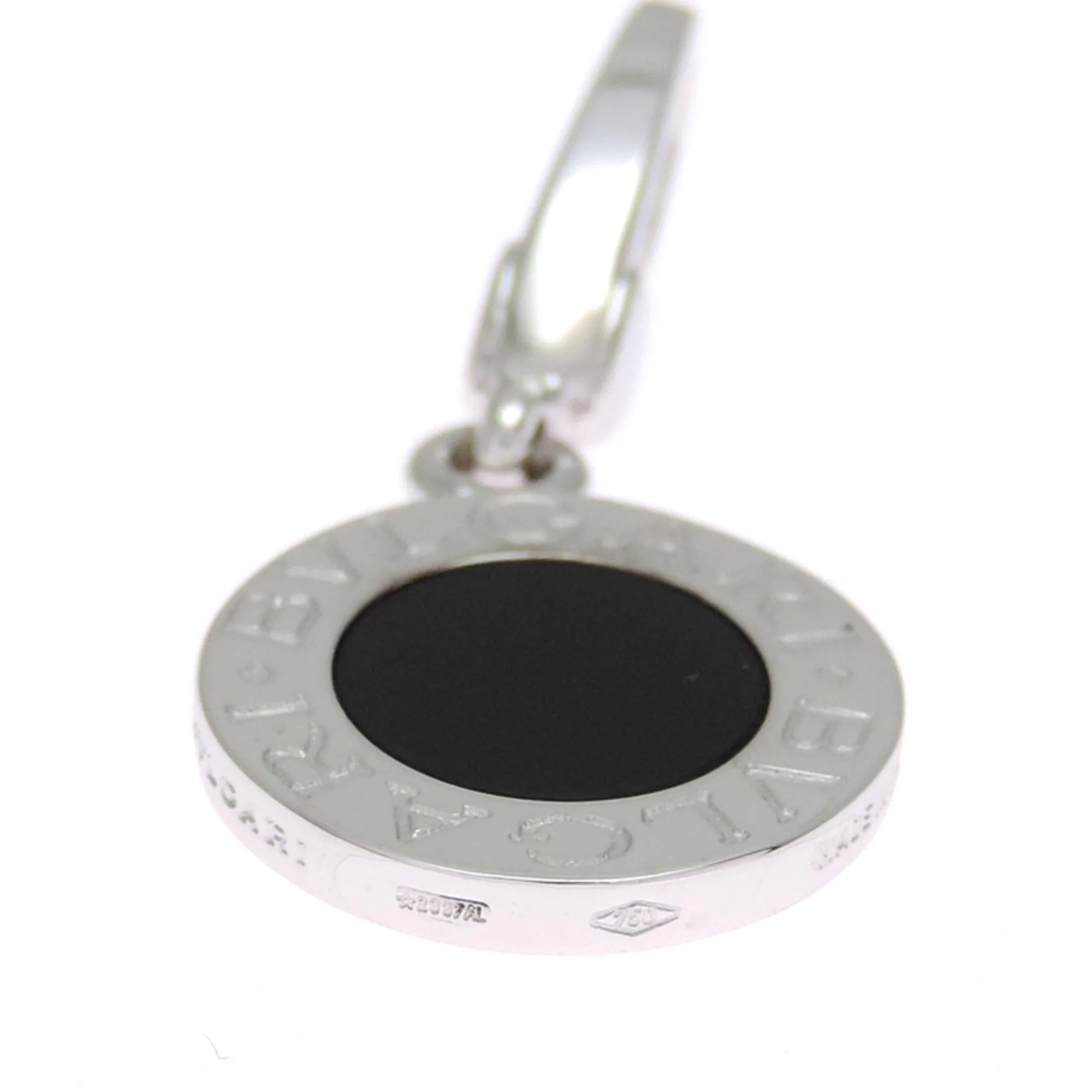 Necklace 18K White Gold with Onyx - Image 5