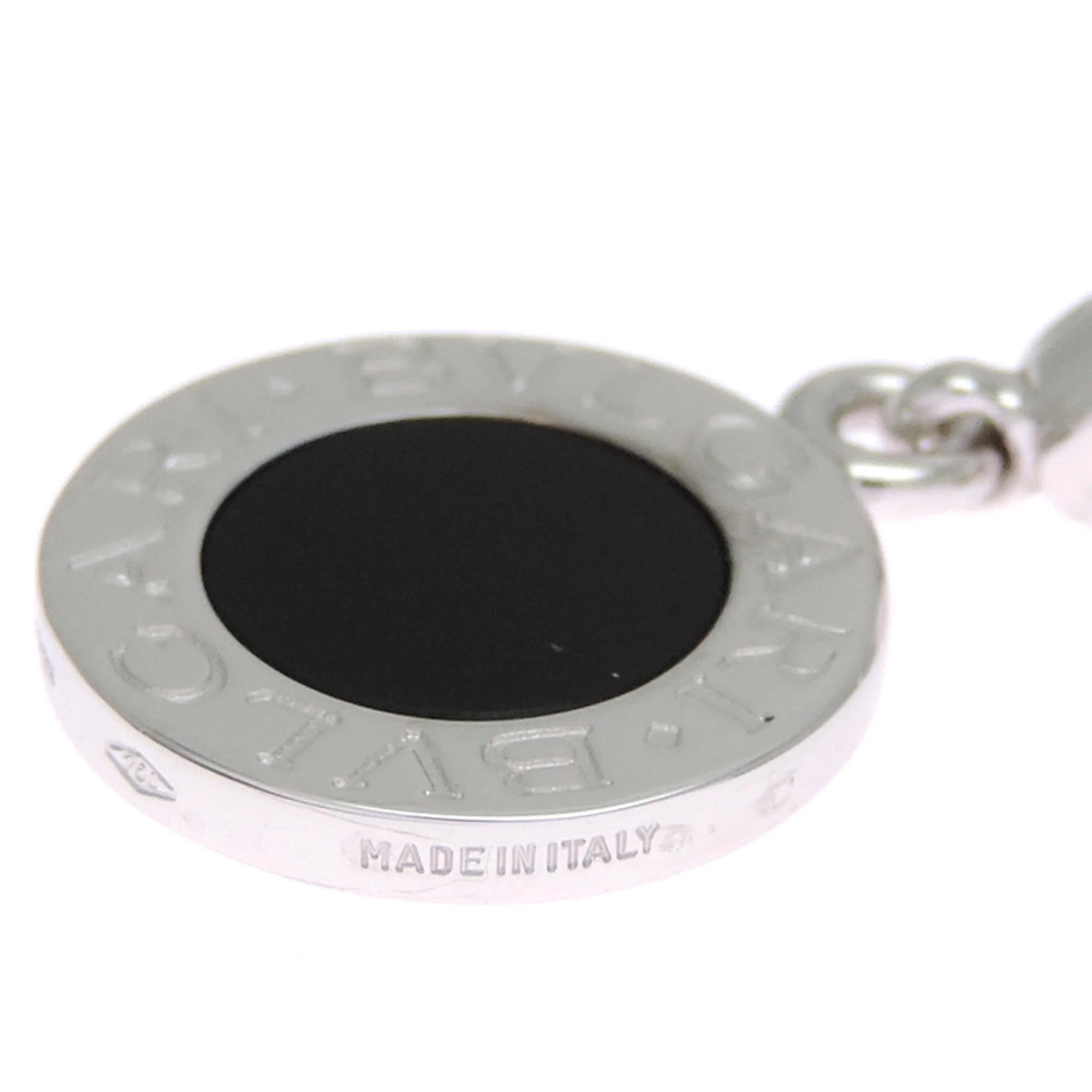 Necklace 18K White Gold with Onyx - Image 6