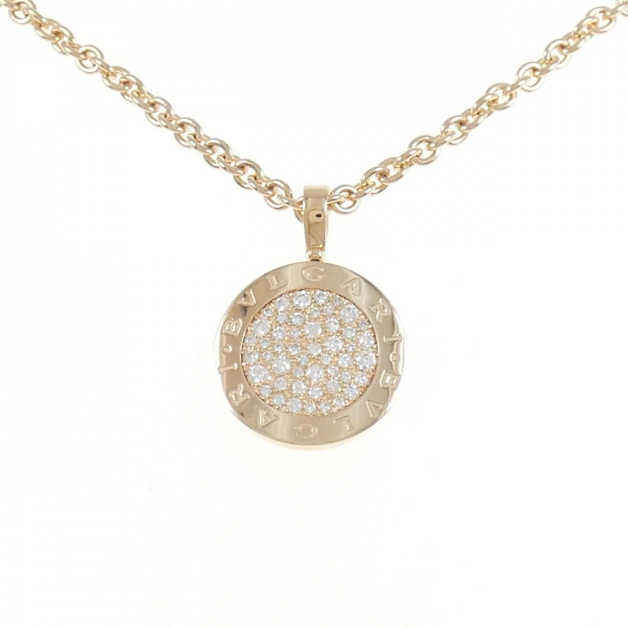 Pendant Necklace 18K Rose Gold with Diamond