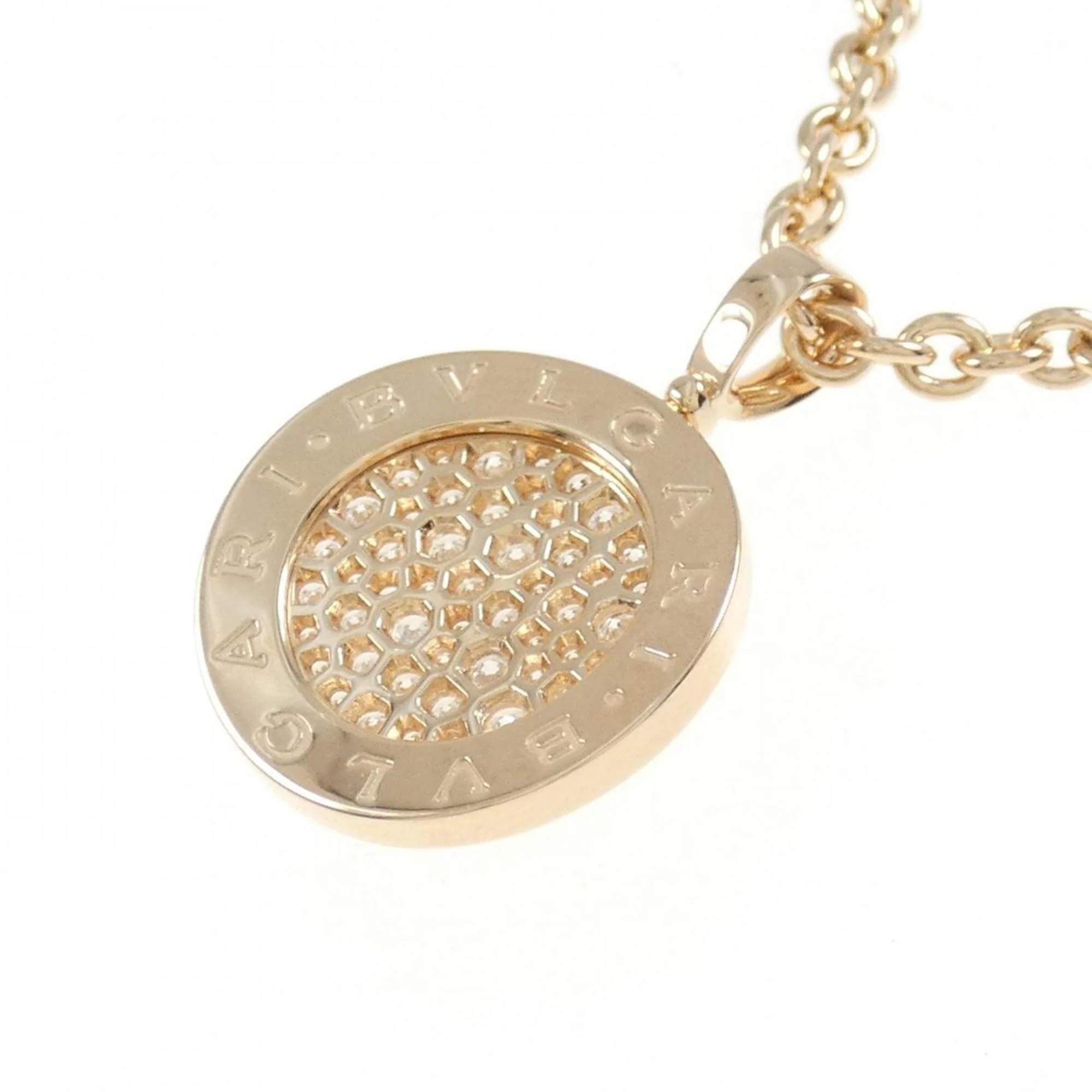 Pendant Necklace 18K Rose Gold with Diamond - Image 4