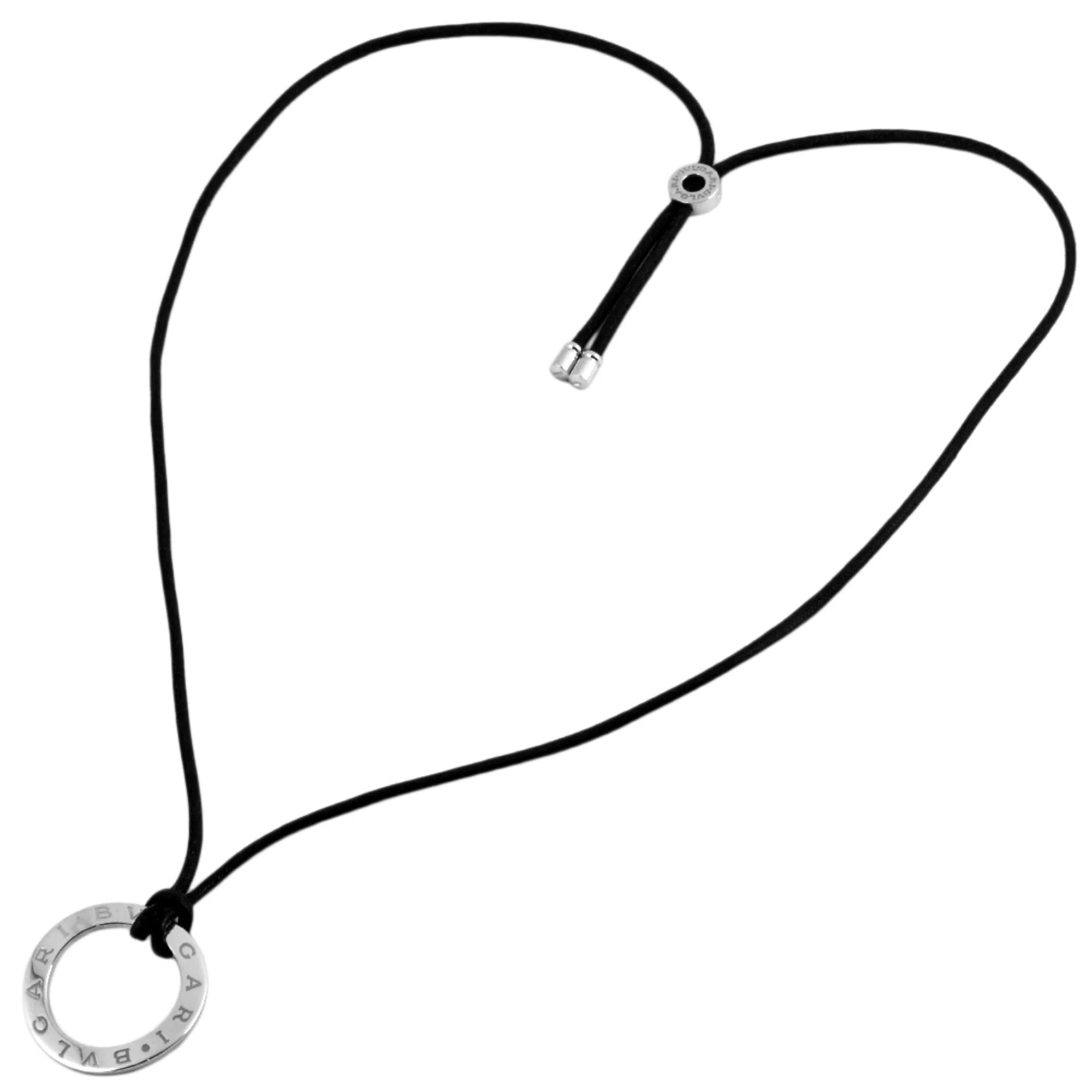 Pendant Necklace 18K White Gold - Image 3