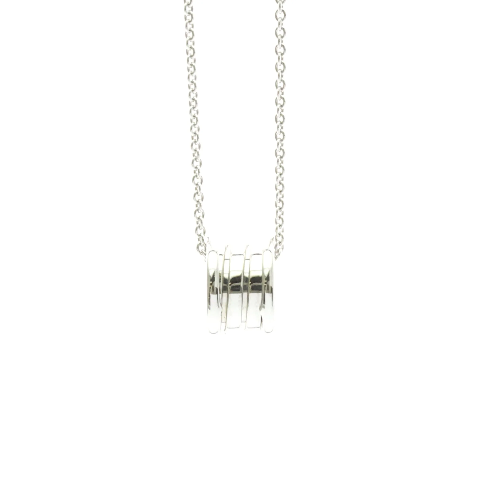Pendant Necklace 18K White Gold