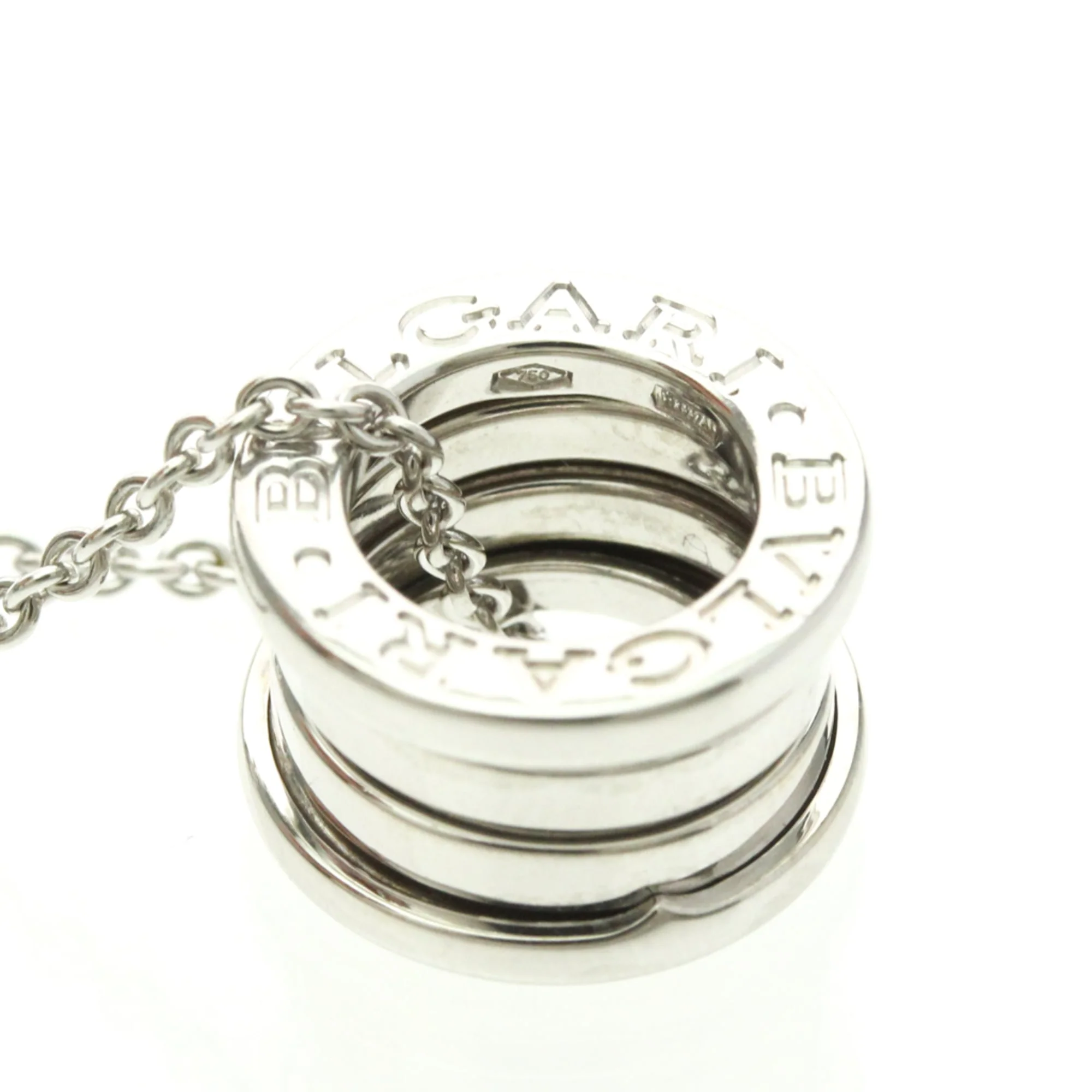 Pendant Necklace 18K White Gold - Image 8