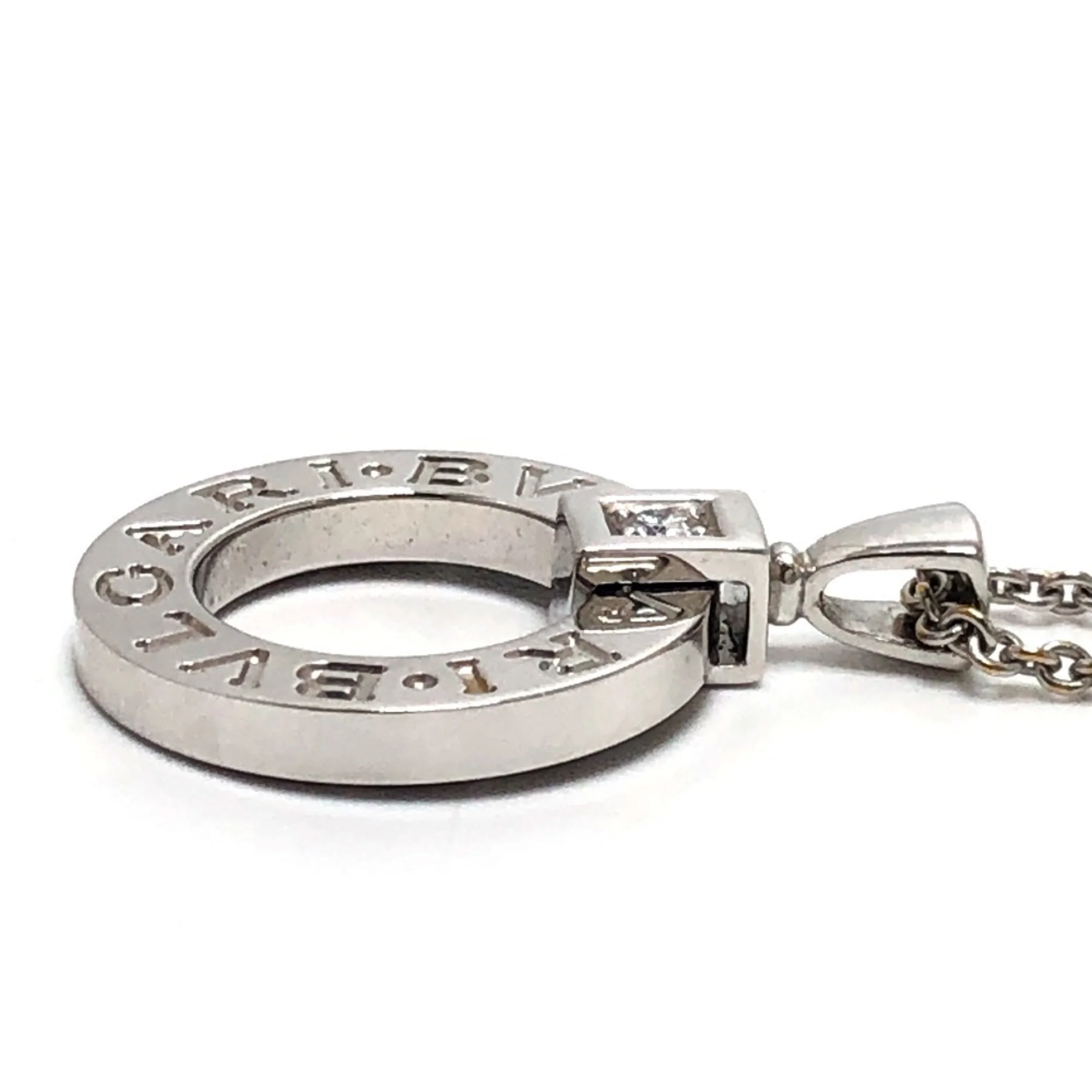 Pendant Necklace 18K White Gold - Image 6