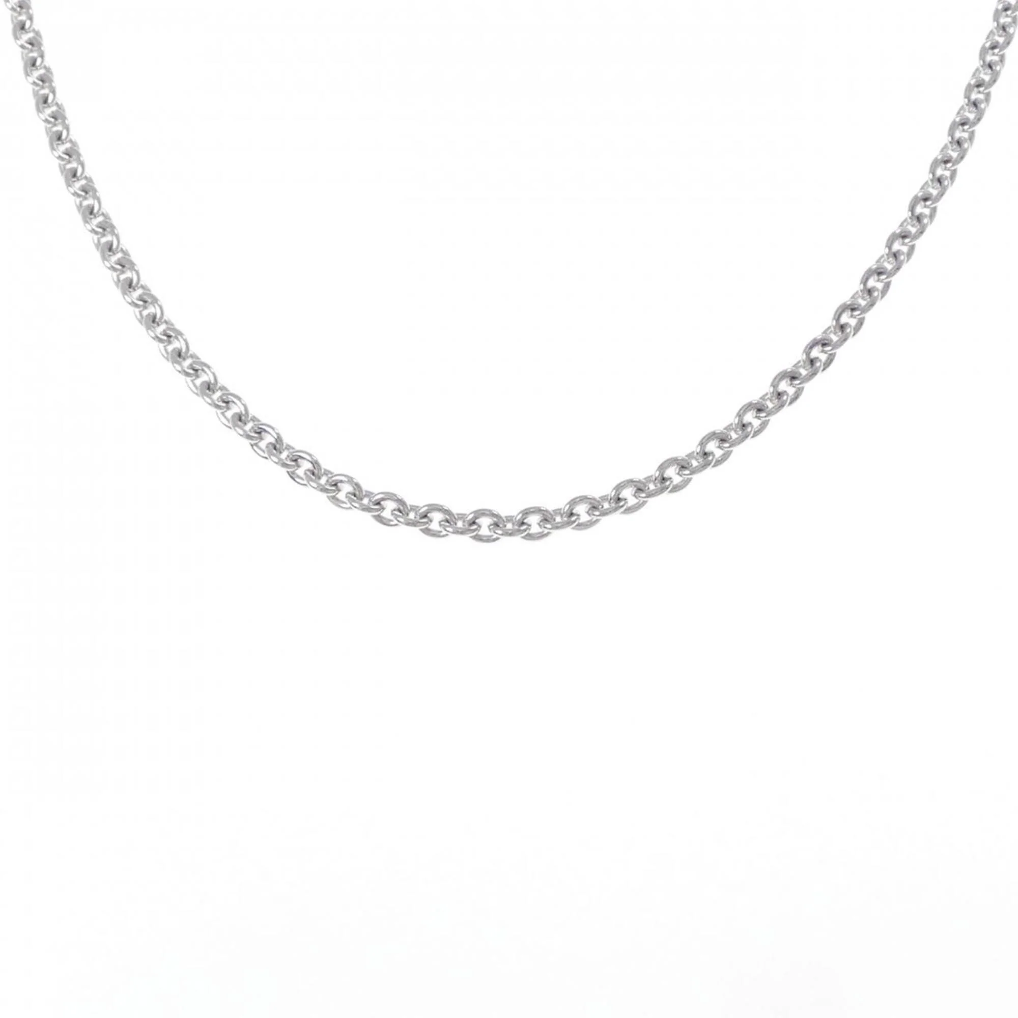 Pendant Necklace 18K White Gold