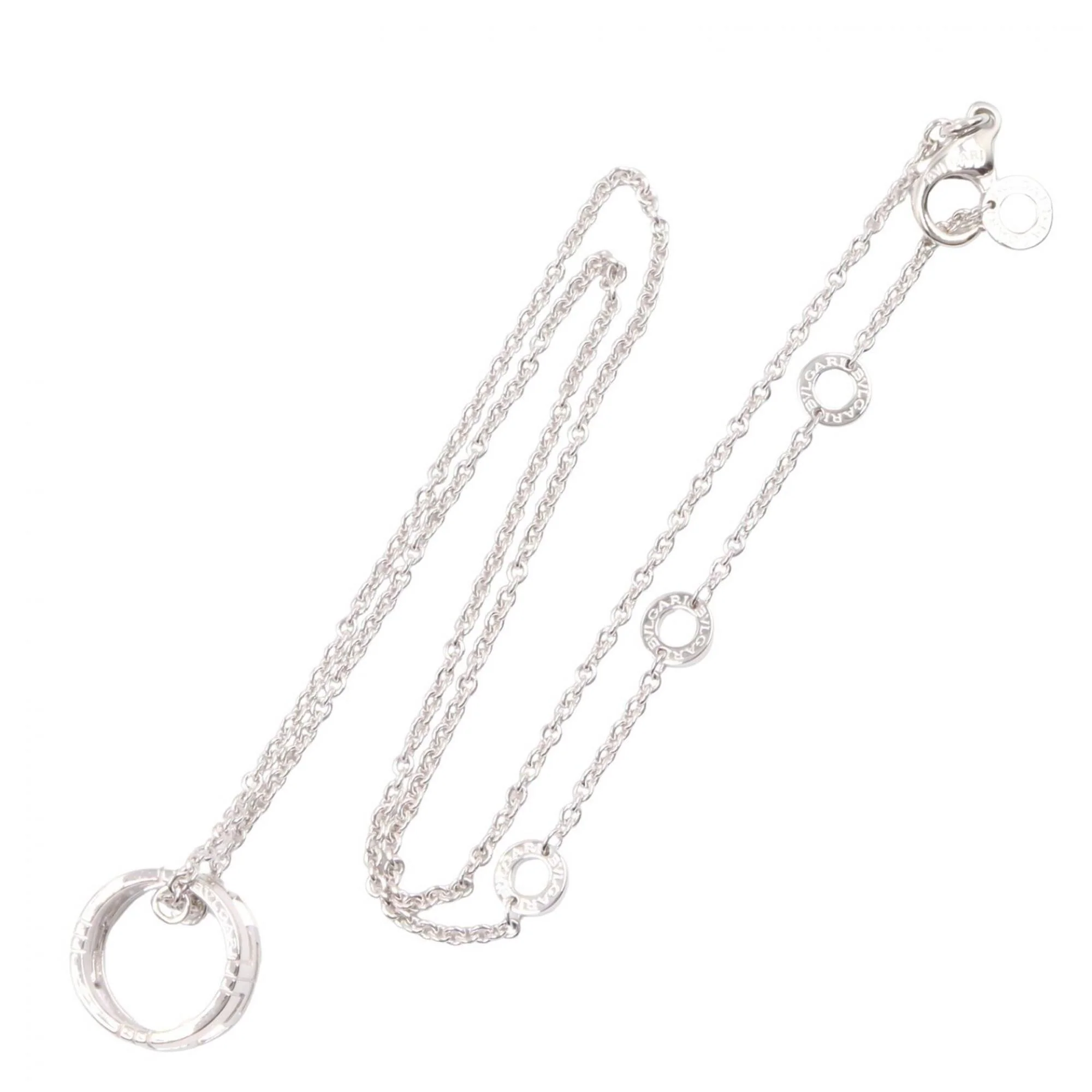 Pendant Necklace 18K White Gold - Image 2