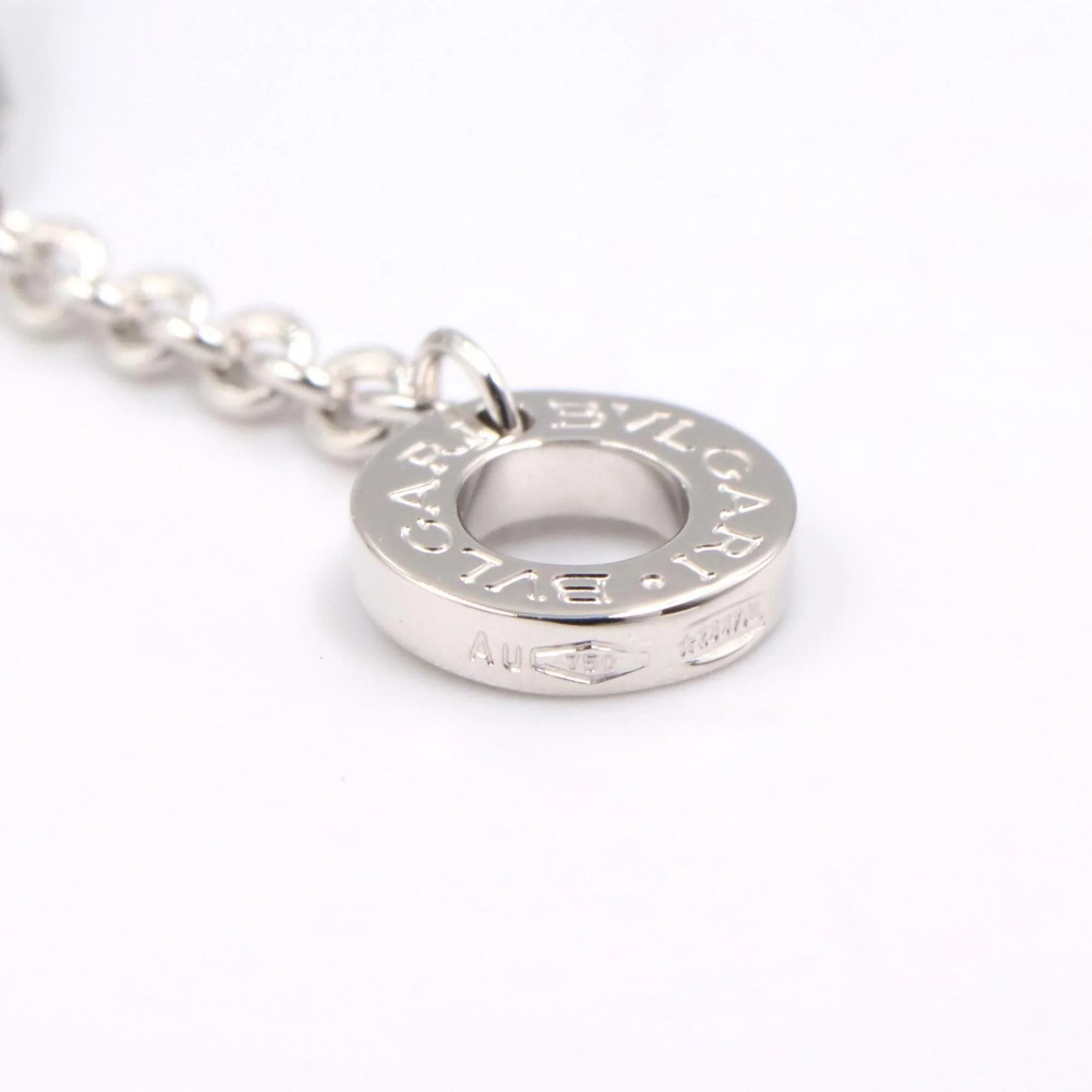 Pendant Necklace 18K White Gold - Image 3