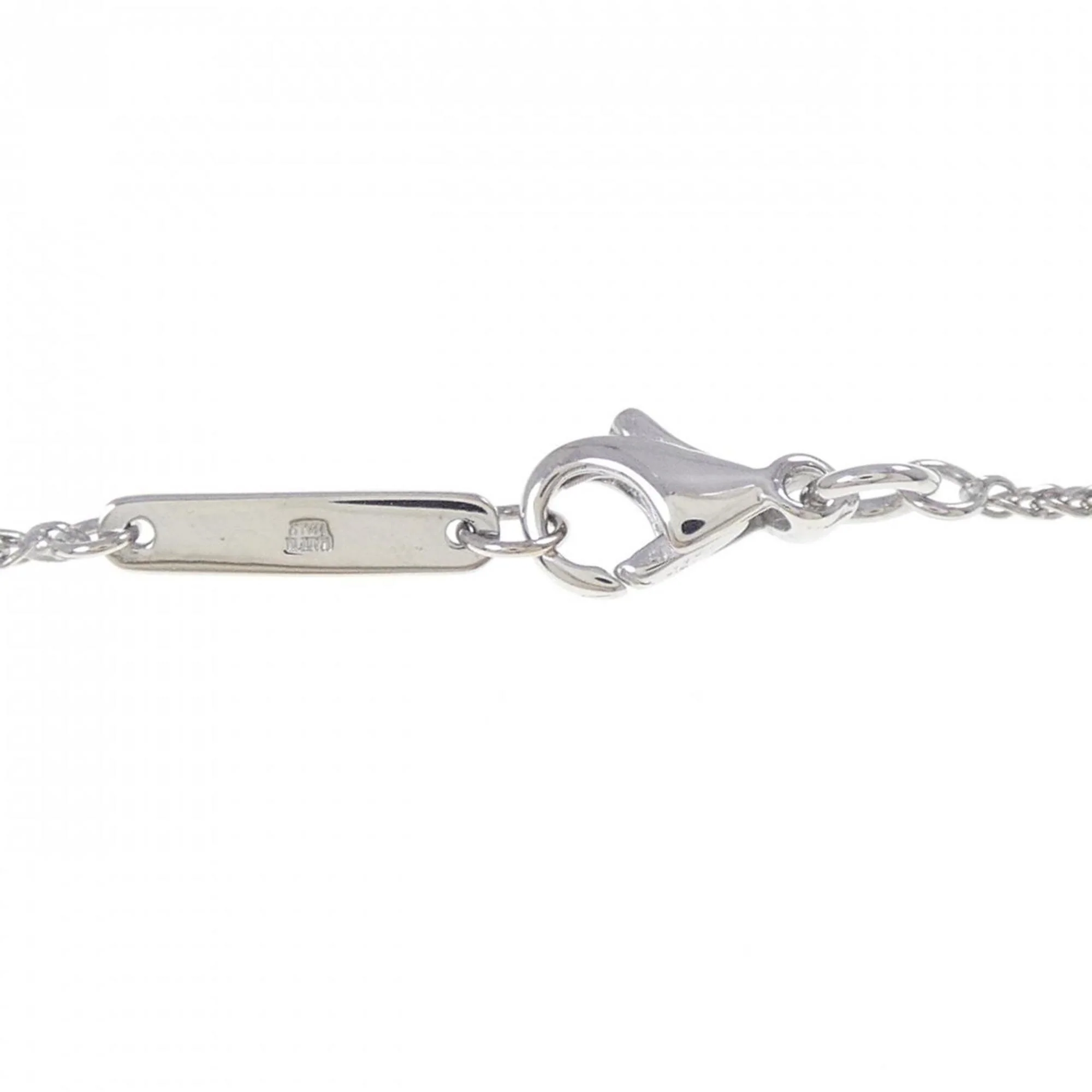 Pendant Necklace 18K White Gold with Diamond - Image 5