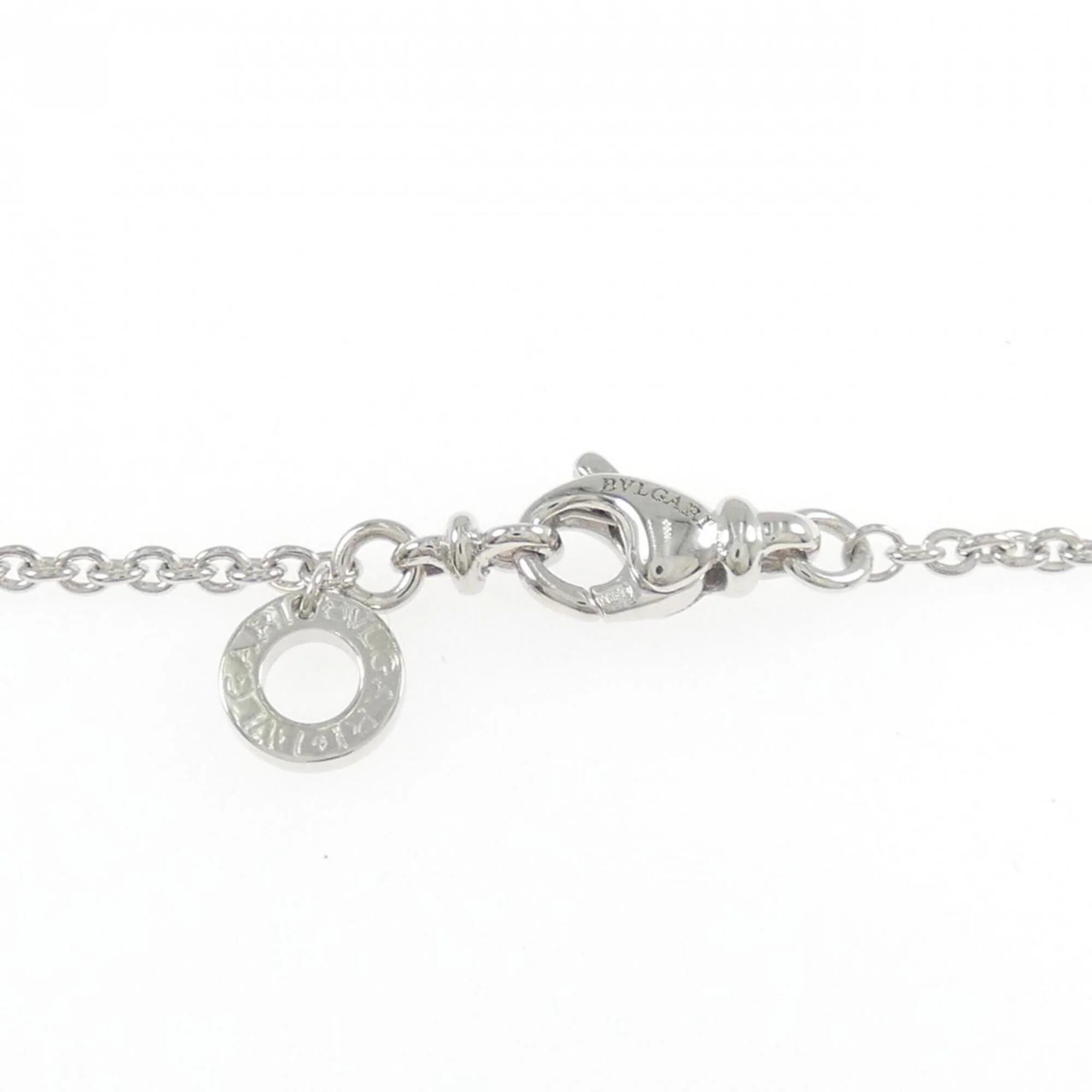 Pendant Necklace 18K White Gold with Diamond - Image 5