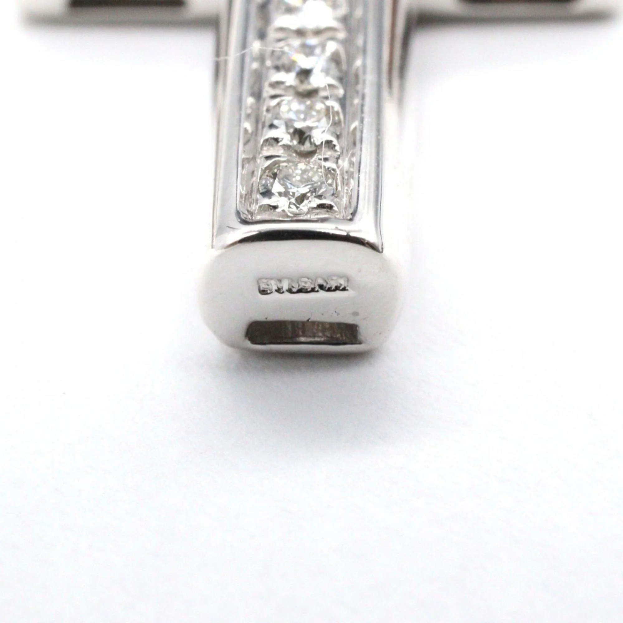 Pendant Necklace 18K White Gold With Diamonds - Image 4