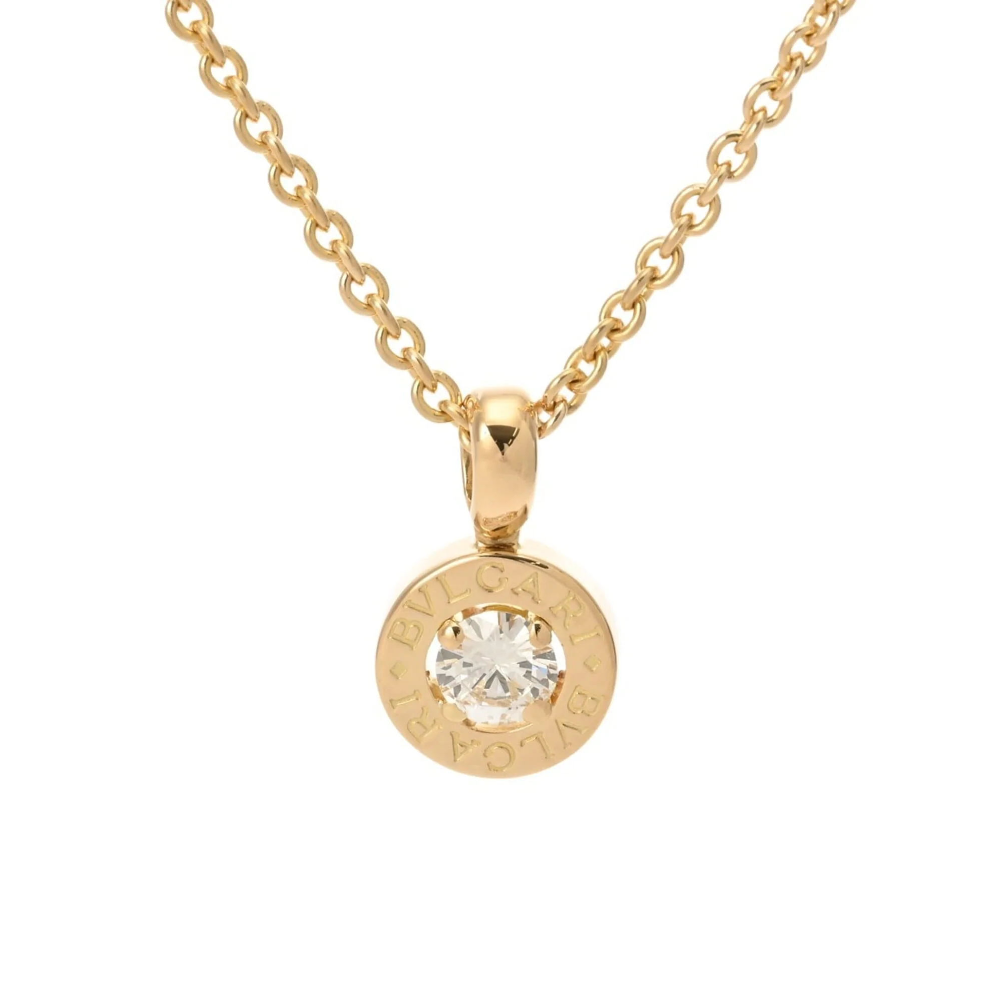 Pendant Necklace 18K Yellow Gold With Diamond - Image 2