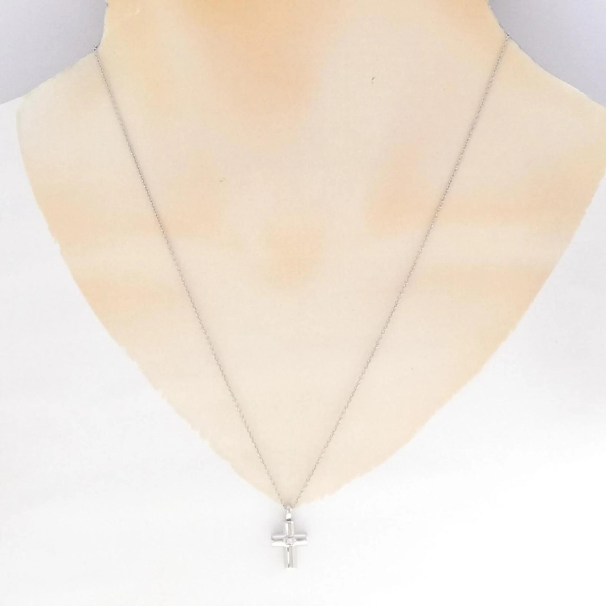 Pendant Necklace Platinum with Diamond - Image 6