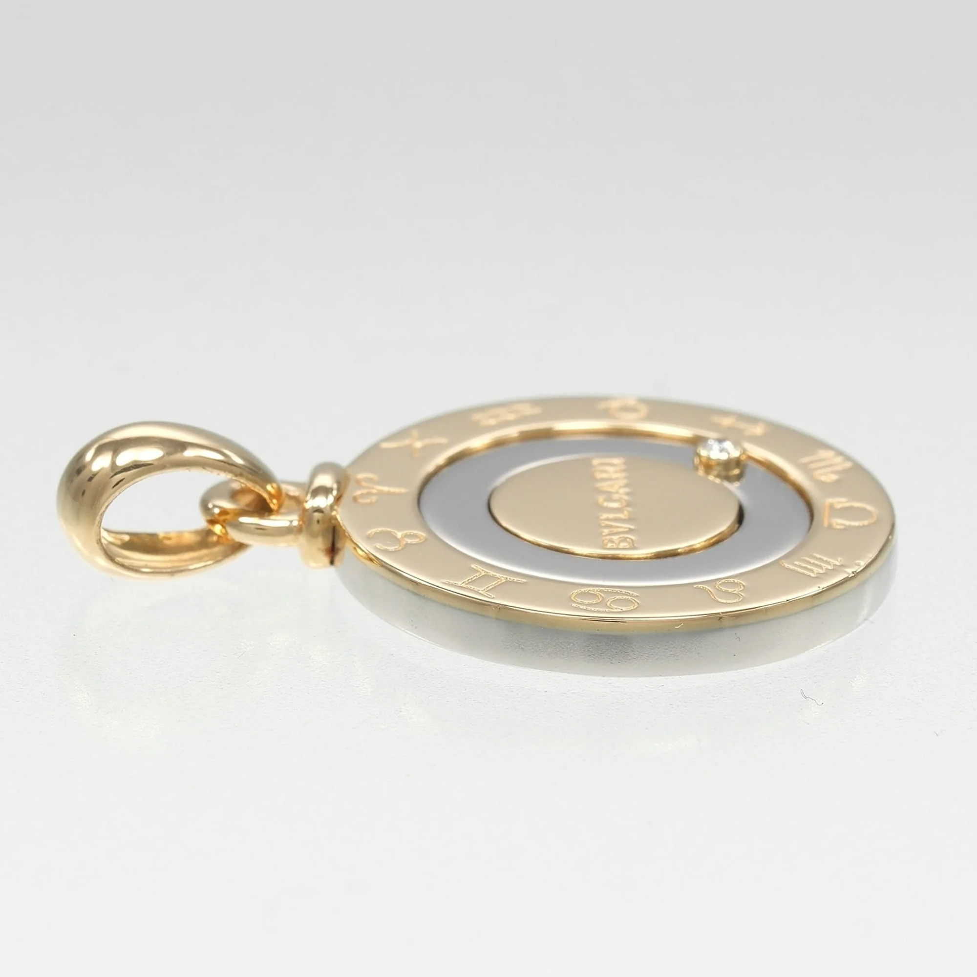 Pendant Necklace Stainless Steel with Diamond - Image 3