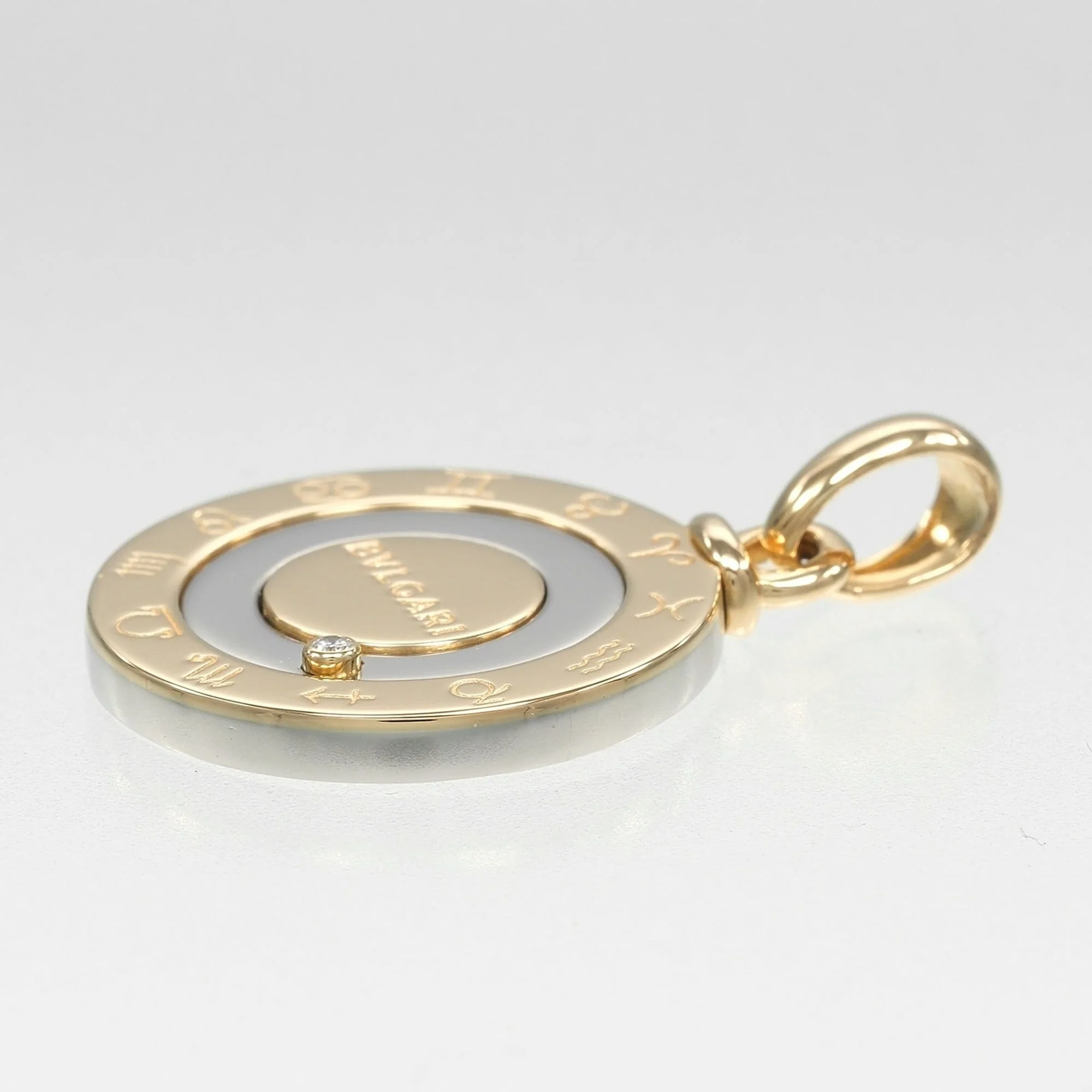 Pendant Necklace Stainless Steel with Diamond - Image 4