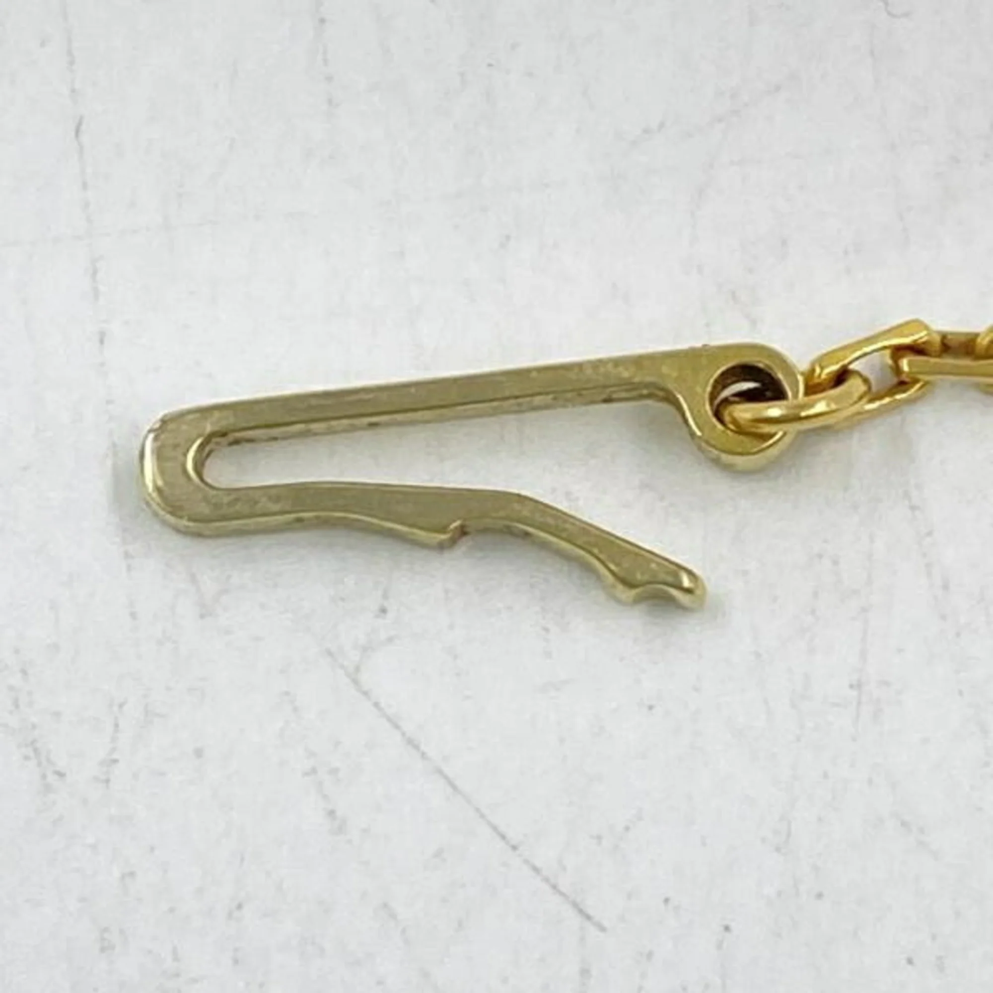 2C Heart Charm Pendant Necklace Gold - Image 6