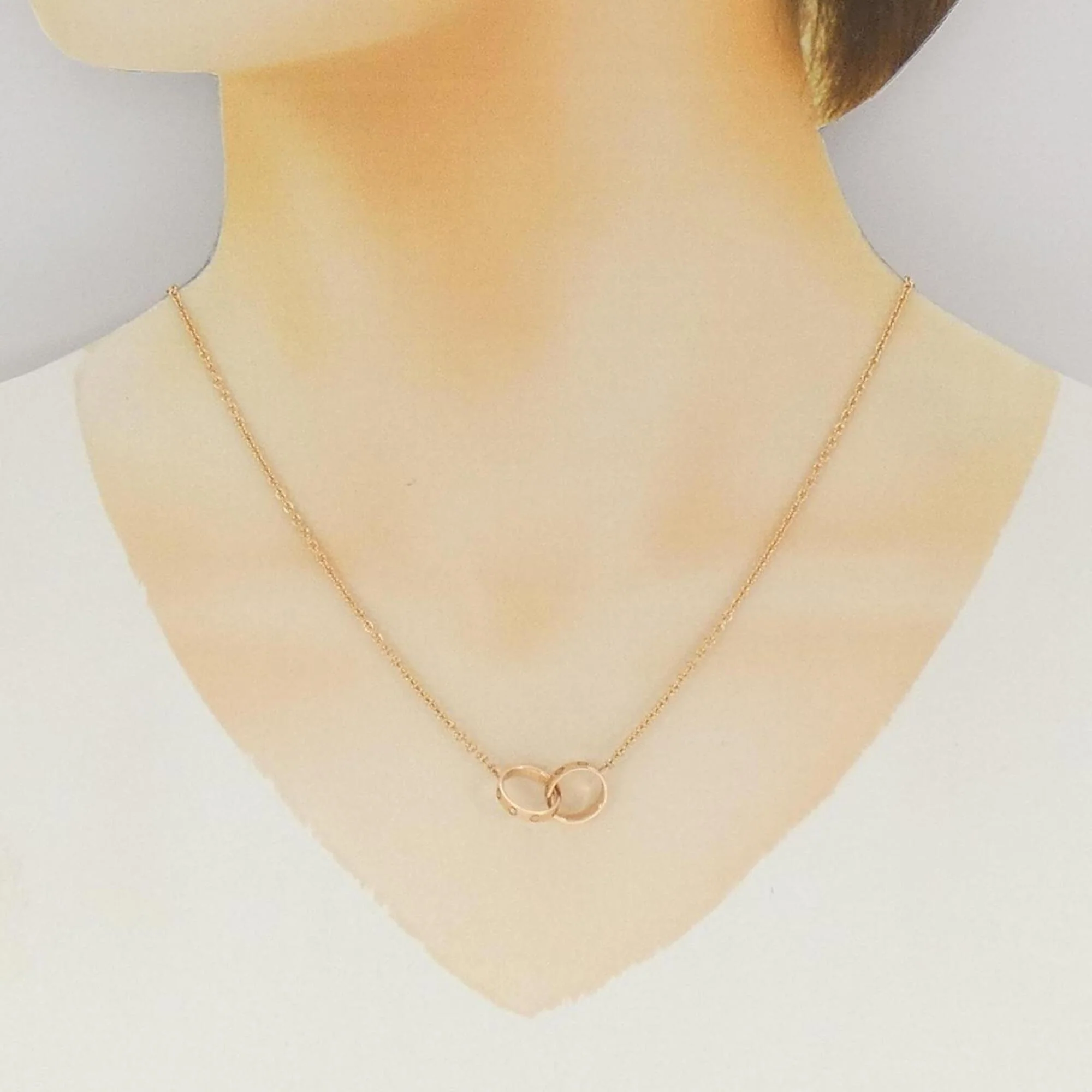 Baby Love Pendant Necklace 18K Rose Gold - Image 5