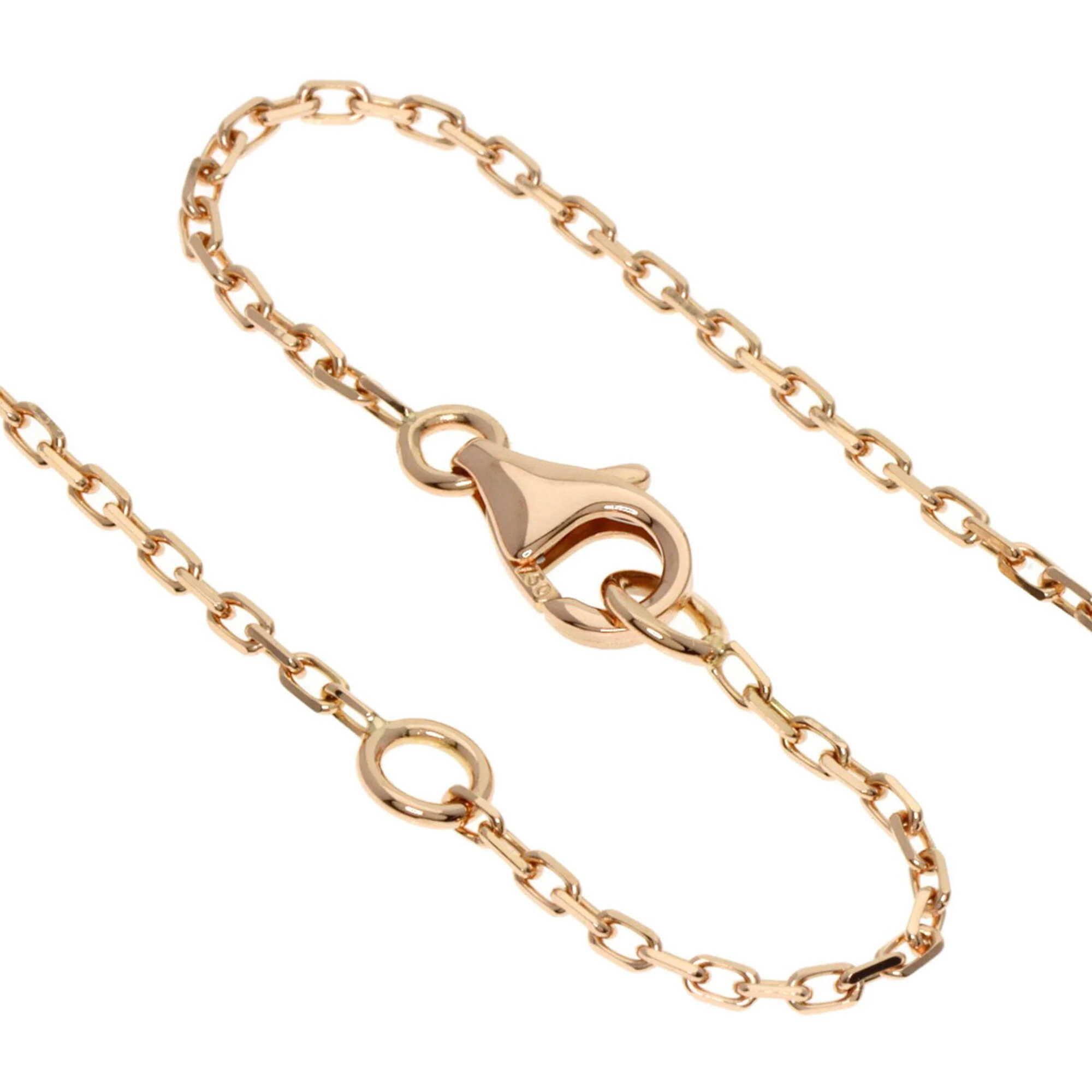 Caresse d'Orchidées Par Pendant Necklace 18K Rose Gold with Diamond - Image 3