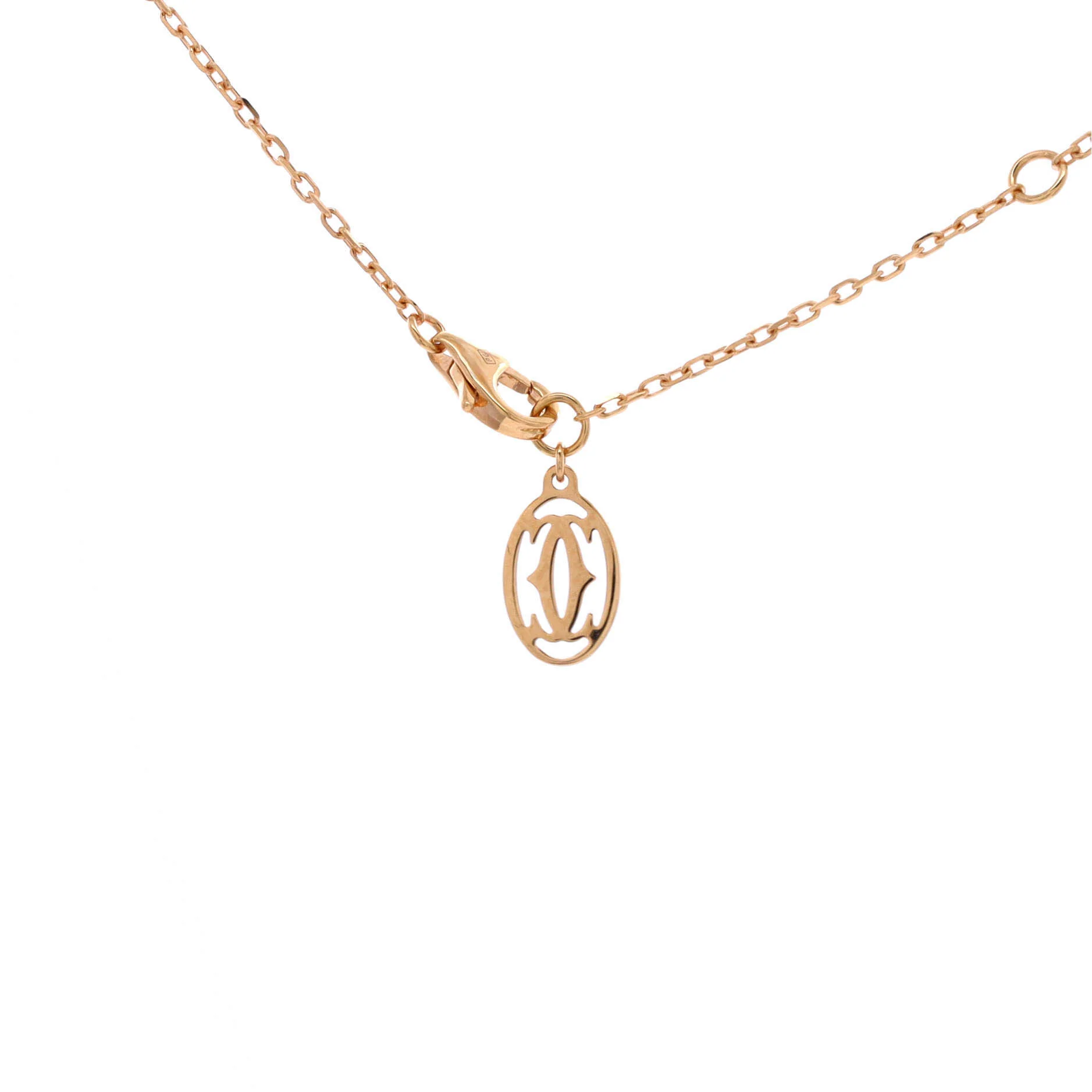 Cartier D'Amour Pendant Necklace 18K Rose Gold with Diamond Small - Image 3