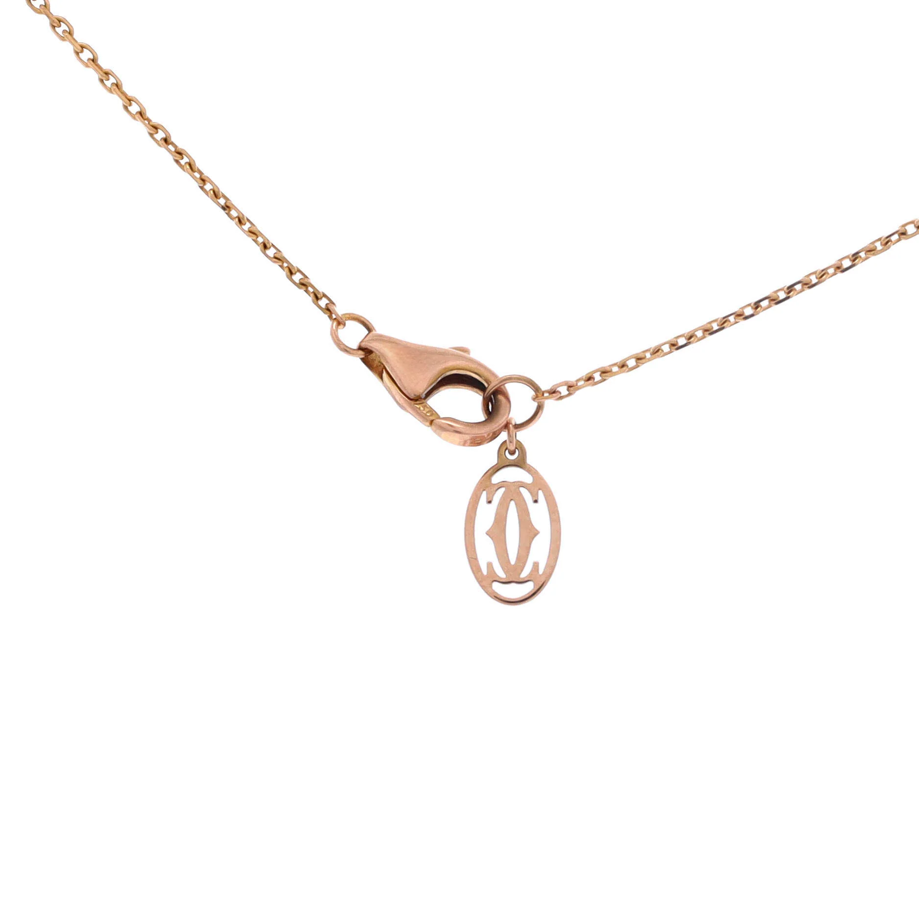 Cartier D'Amour Pendant Necklace 18K Rose Gold with Diamond XS - Image 3