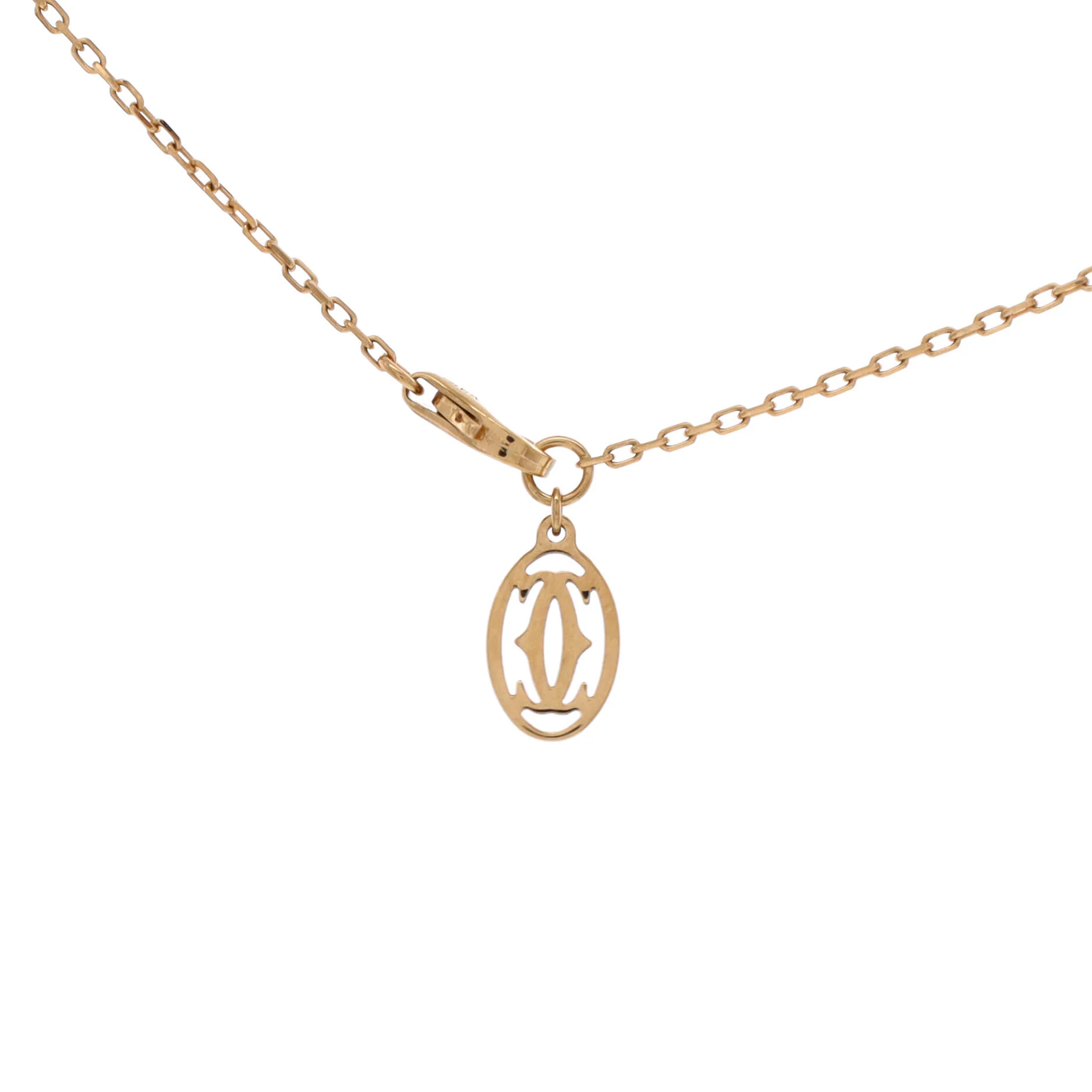 Cartier D'Amour Pendant Necklace 18K Yellow Gold and Diamond Small - Image 3