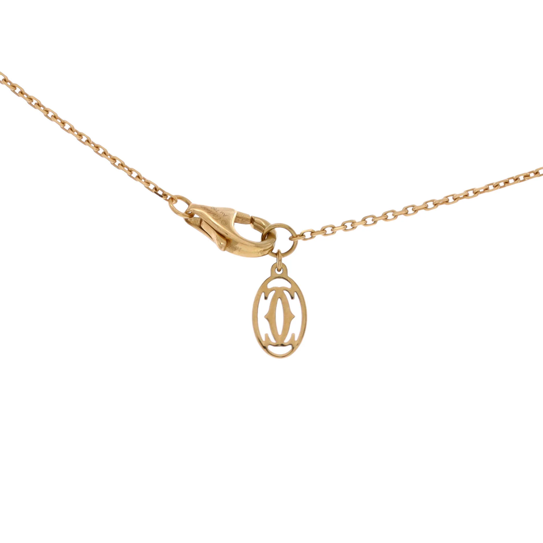 Cartier D'Amour Pendant Necklace 18K Yellow Gold and Diamond XS - Image 3
