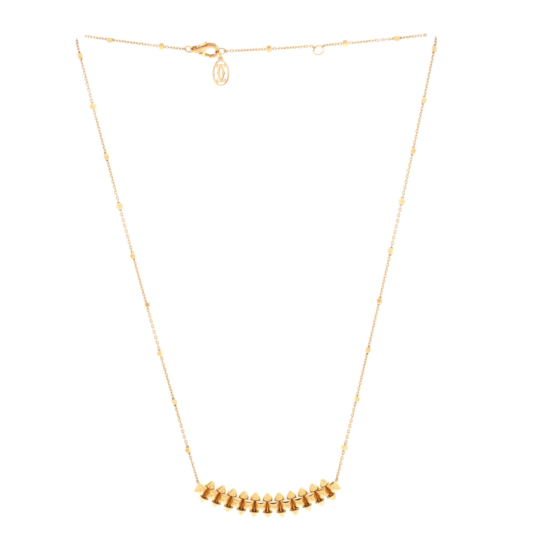 Clash de Cartier Pendant Necklace 18K Rose Gold Medium - Image 3