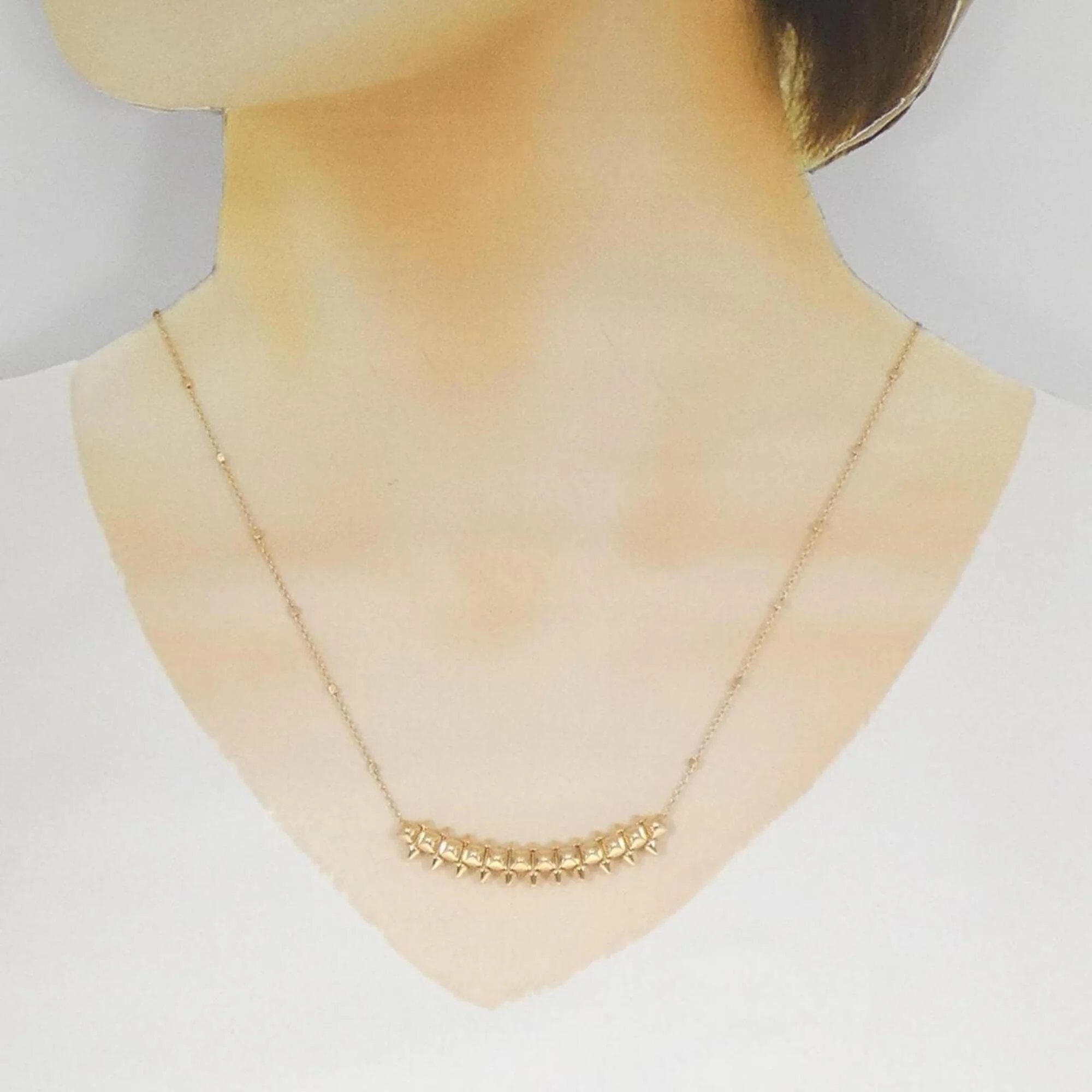 Crush Pendant Necklace 18K Rose Gold Medium - Image 6