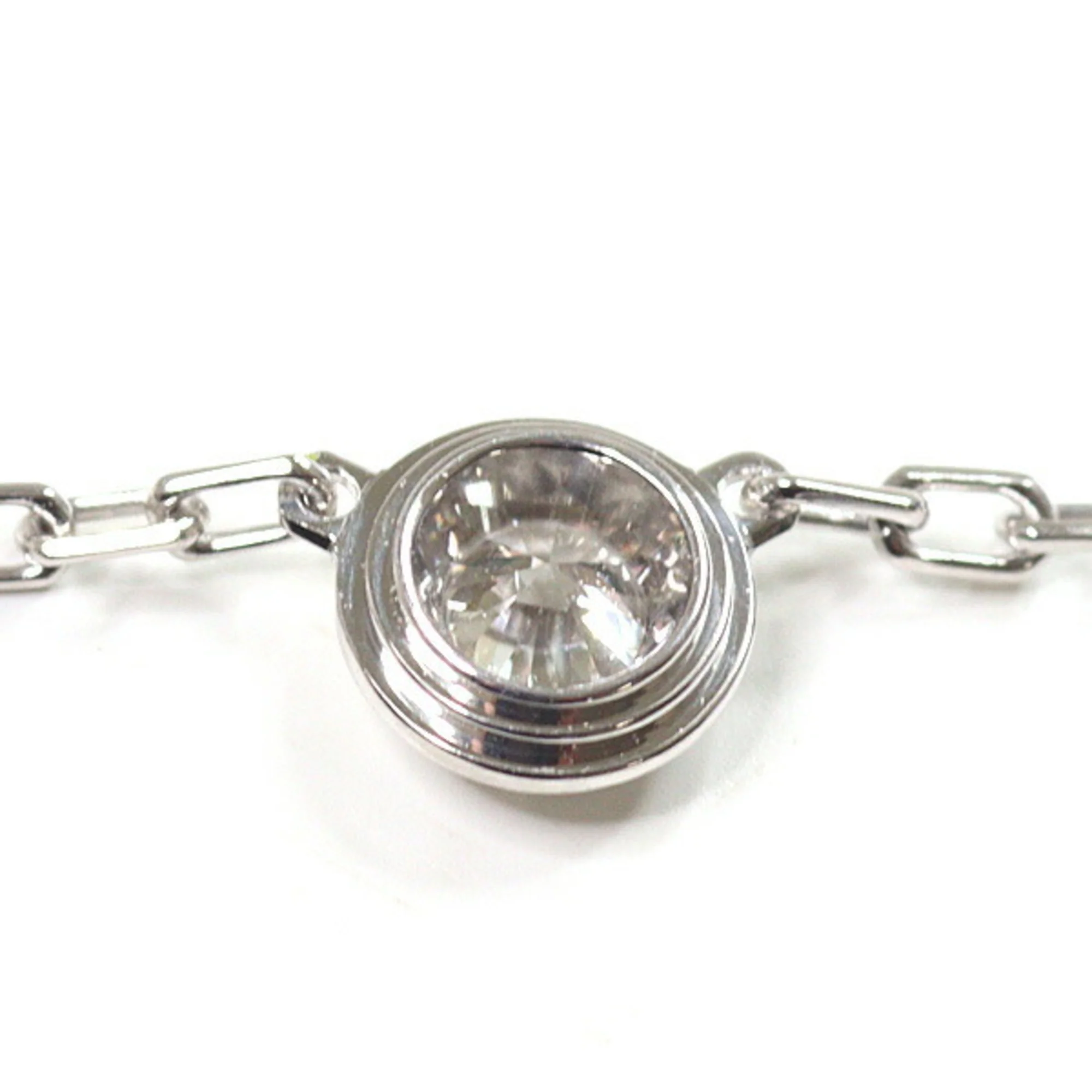 Damour (Diamants Légers) Pendant Necklace 18K White Gold Small - Image 3