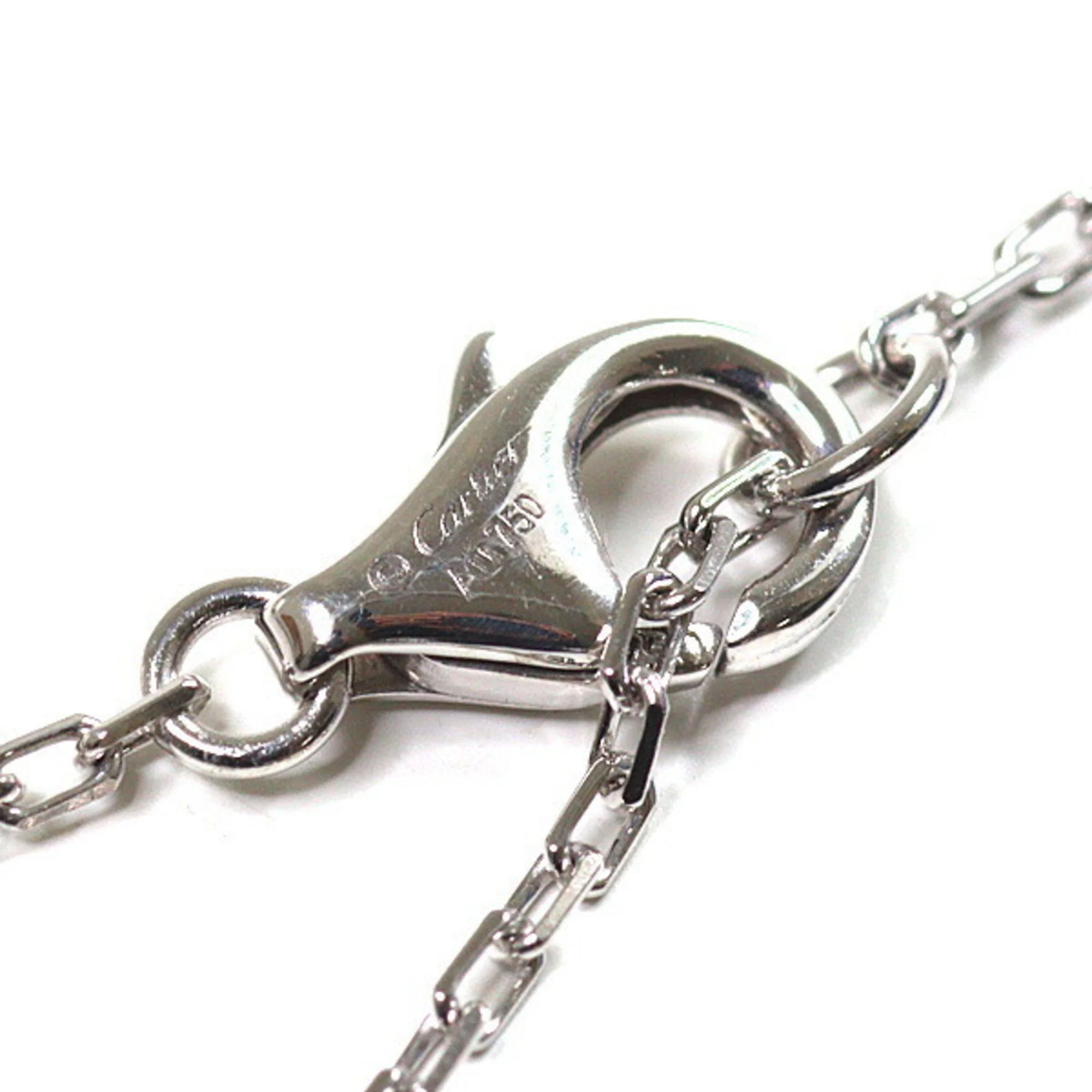 Damour (Diamants Légers) Pendant Necklace 18K White Gold Small - Image 5