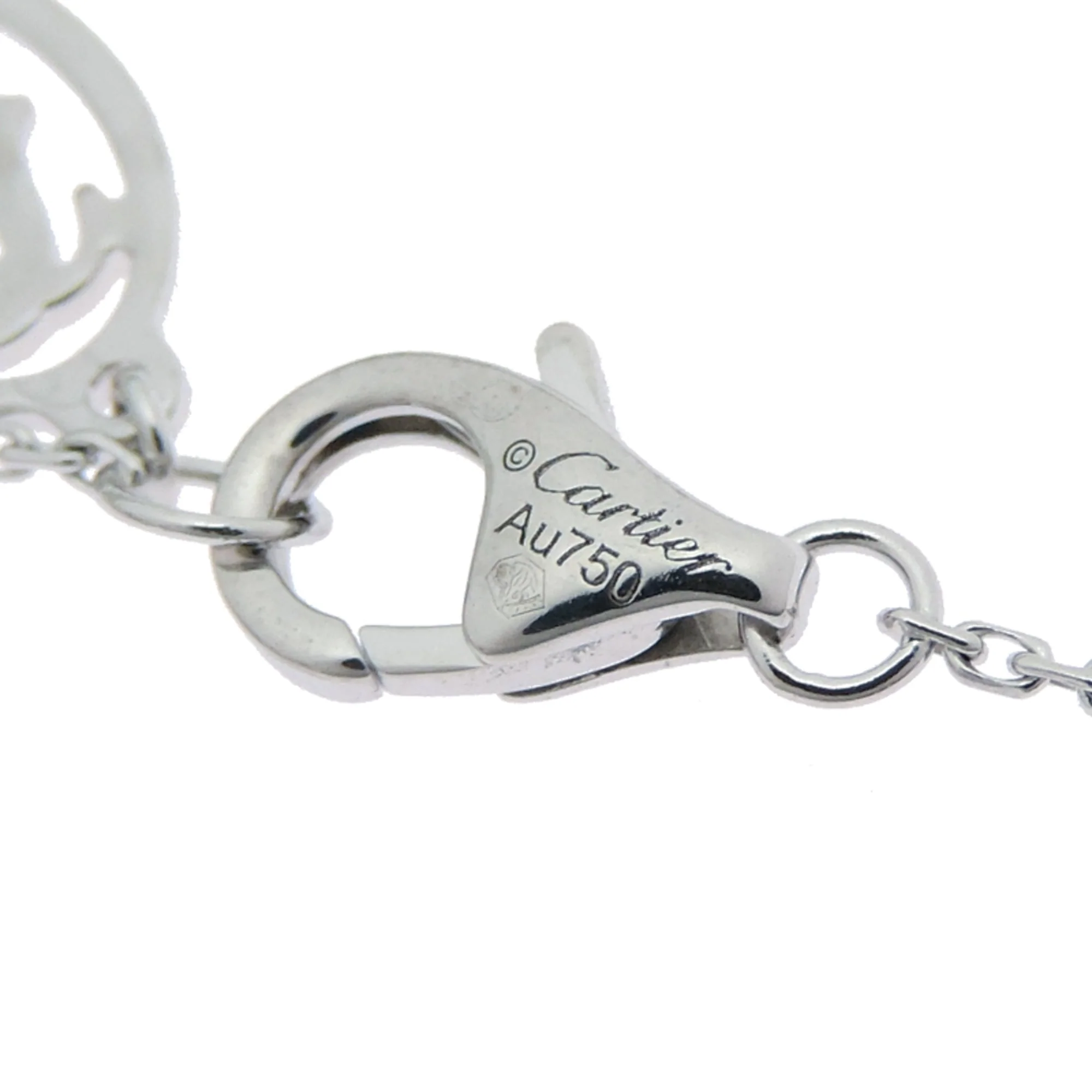 Damour LM Pendant Necklace 18K White Gold with Diamond - Image 5